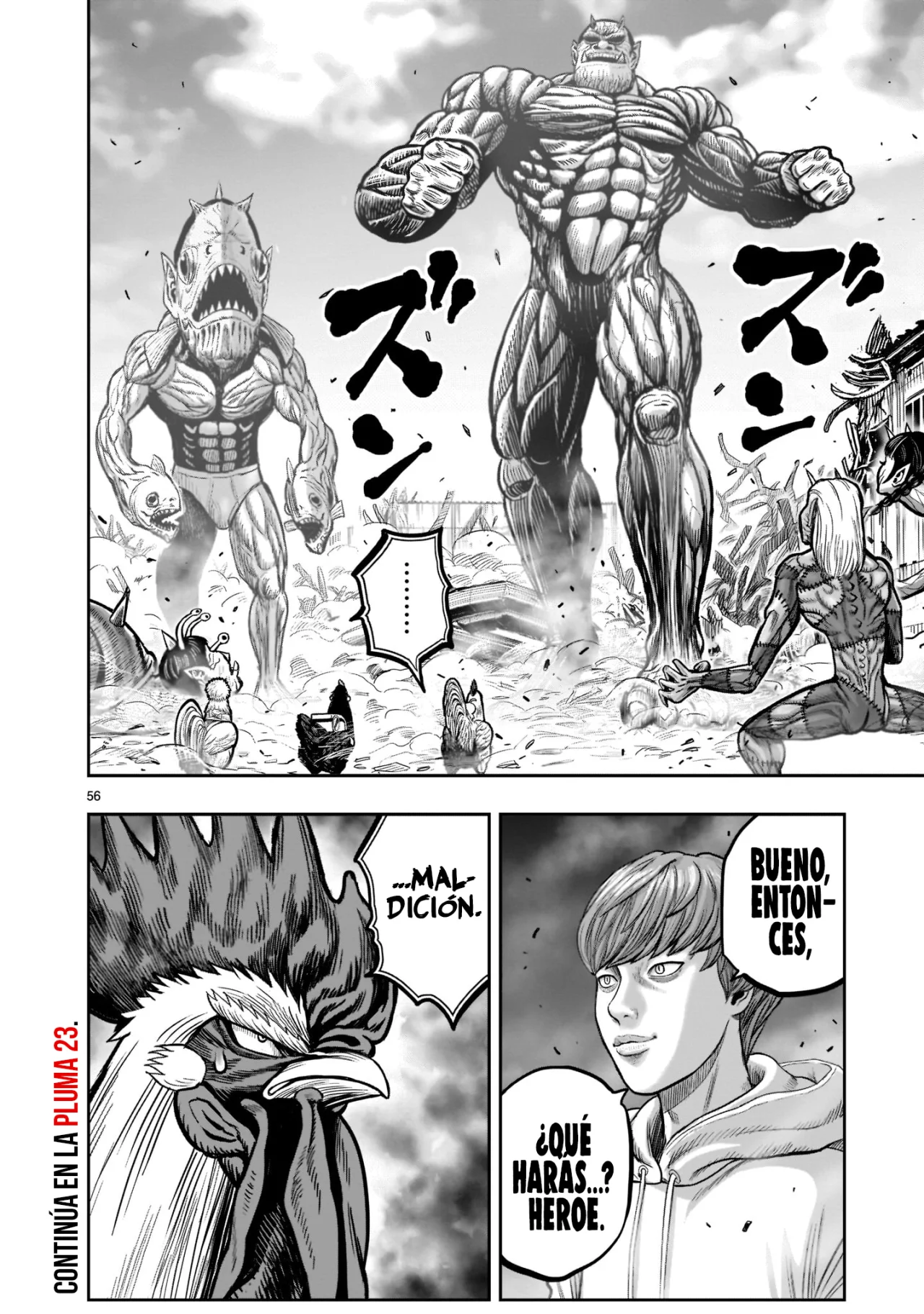Rooster Fighter capítulo 22, página 54