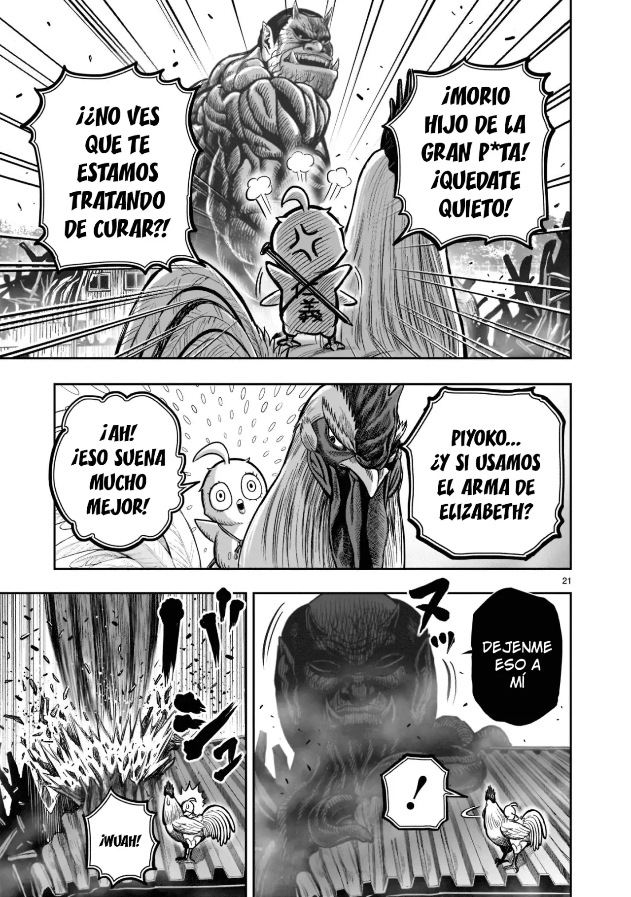 Rooster Fighter capítulo 23, página 21
