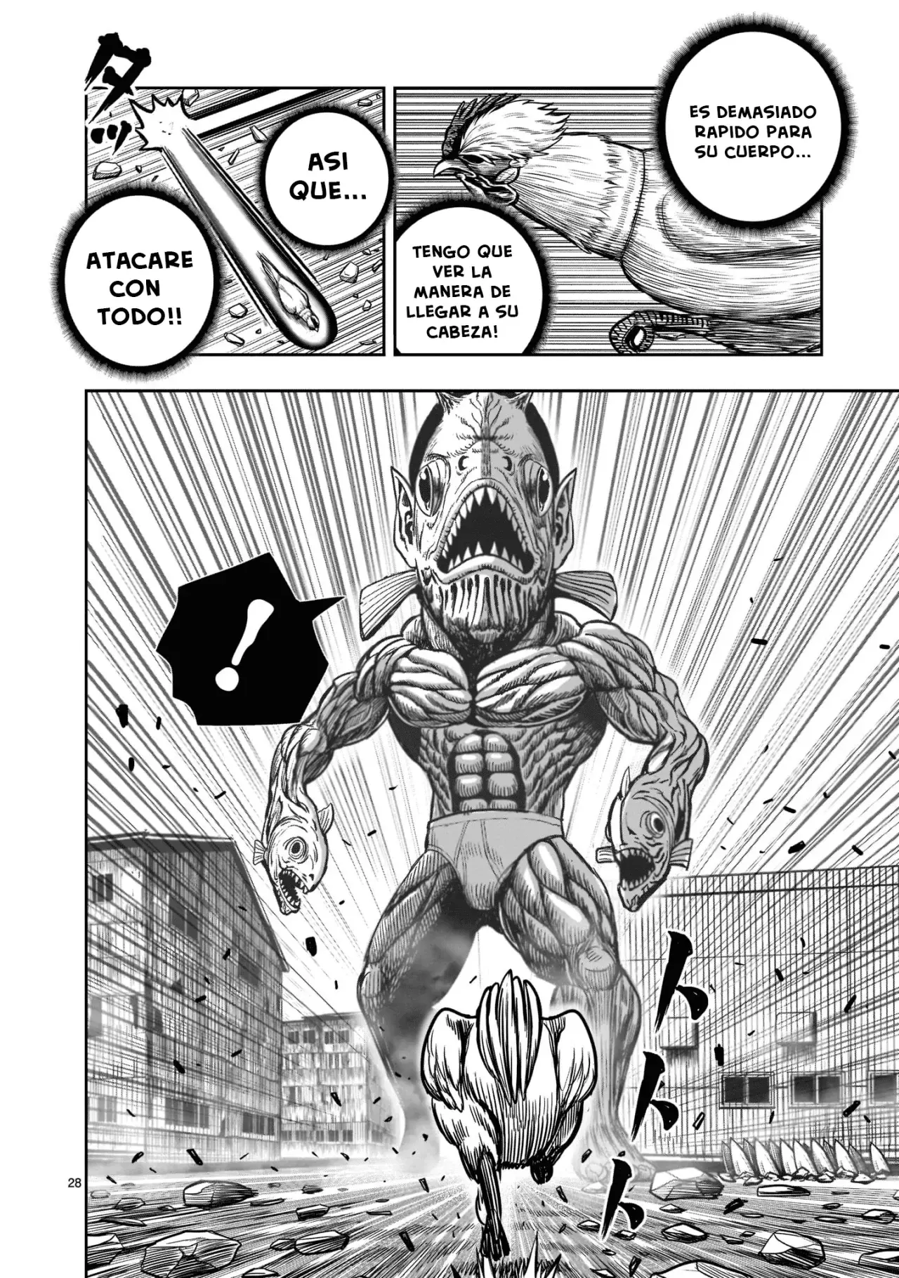 Rooster Fighter capítulo 23, página 28
