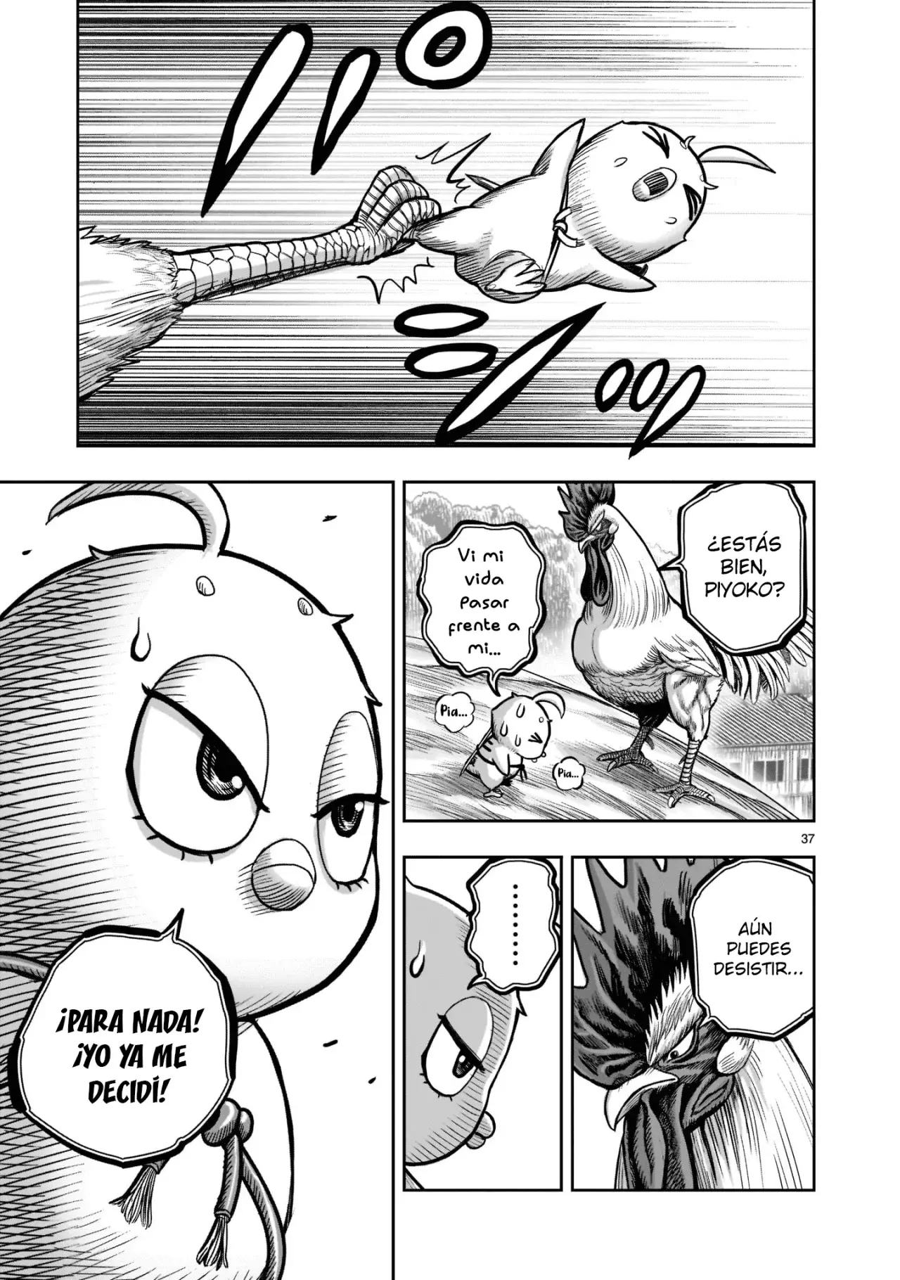 Rooster Fighter capítulo 23, página 36