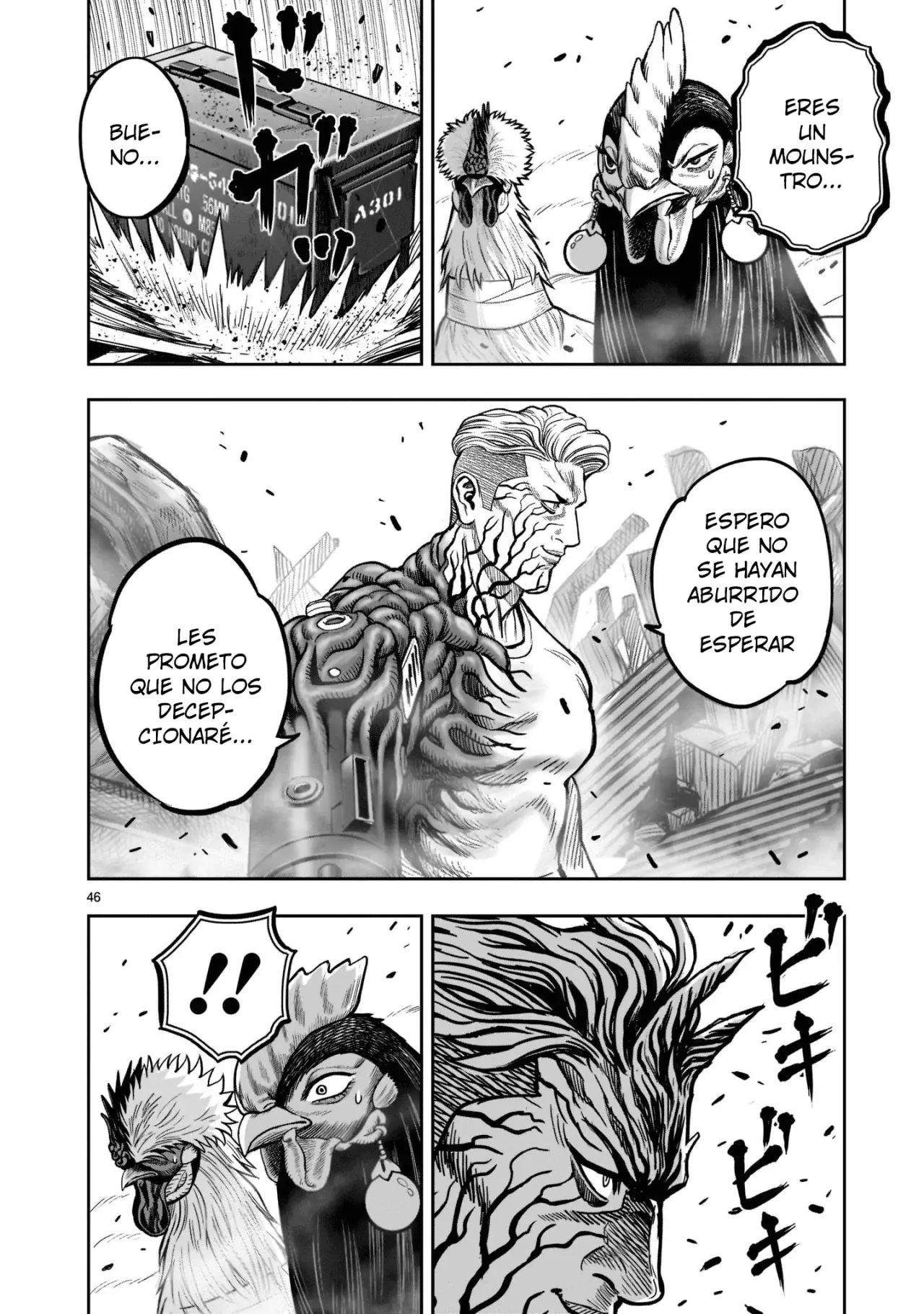 Rooster Fighter capítulo 23, página 44