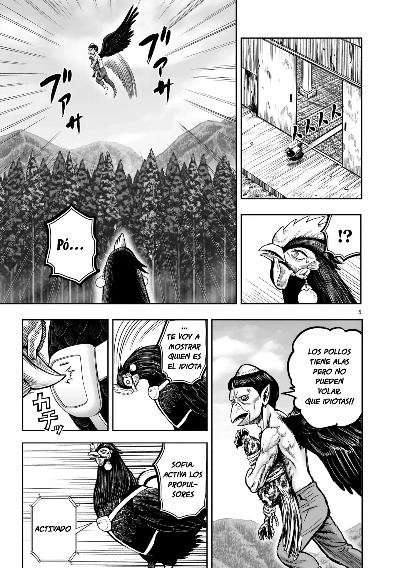Rooster Fighter capítulo 29, página 9