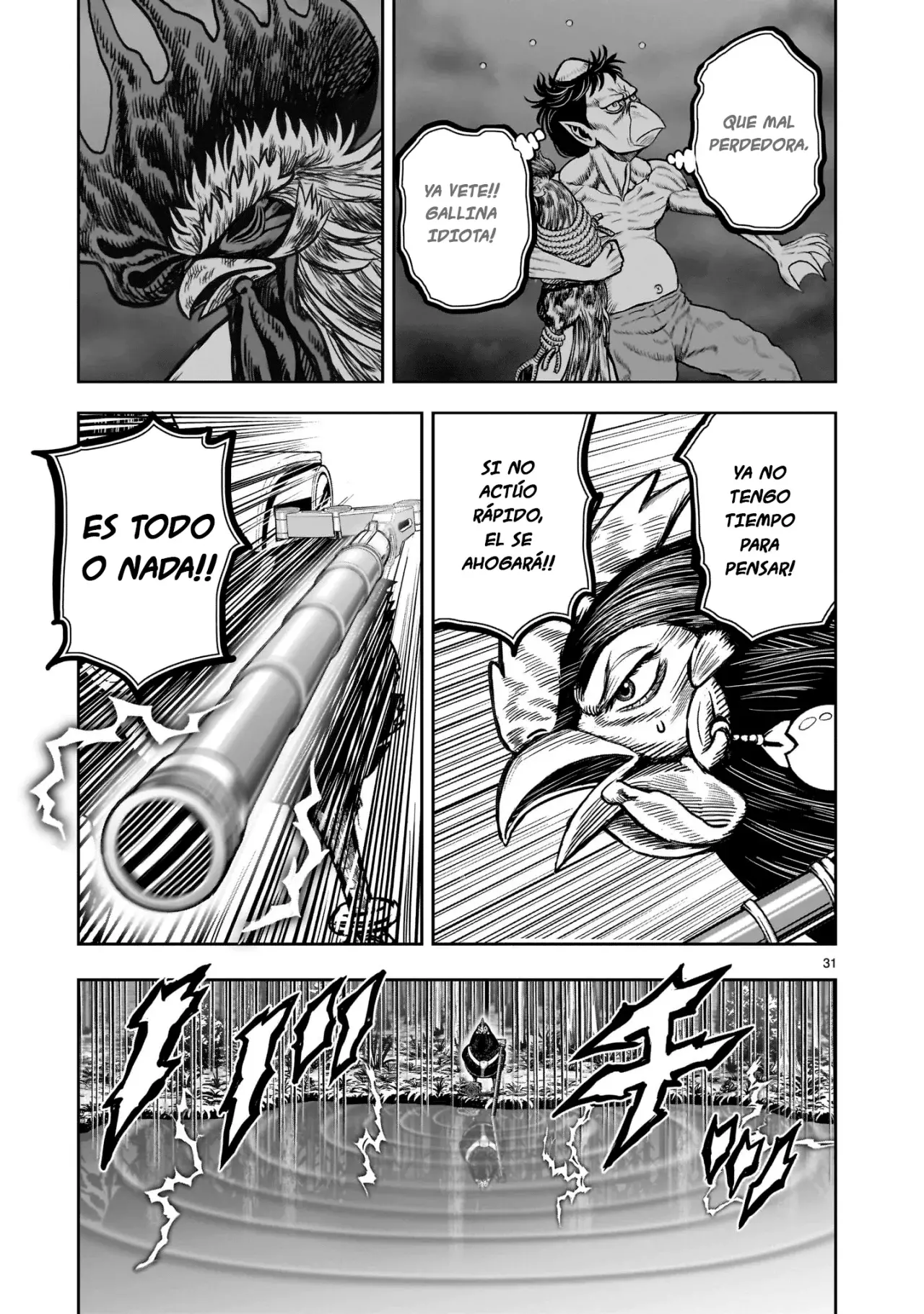 Rooster Fighter capítulo 29, página 35
