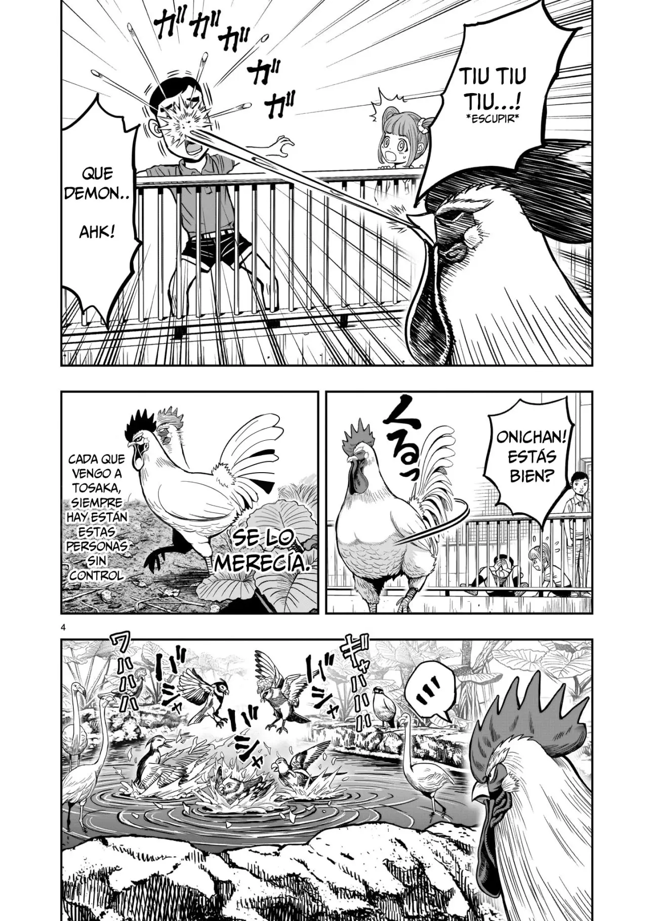 Rooster Fighter capítulo 3, página 3