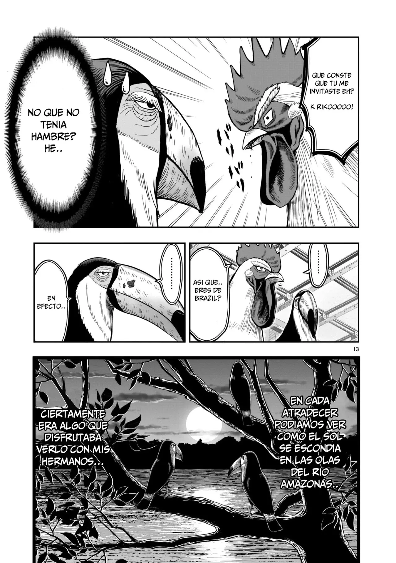 Rooster Fighter capítulo 3, página 12