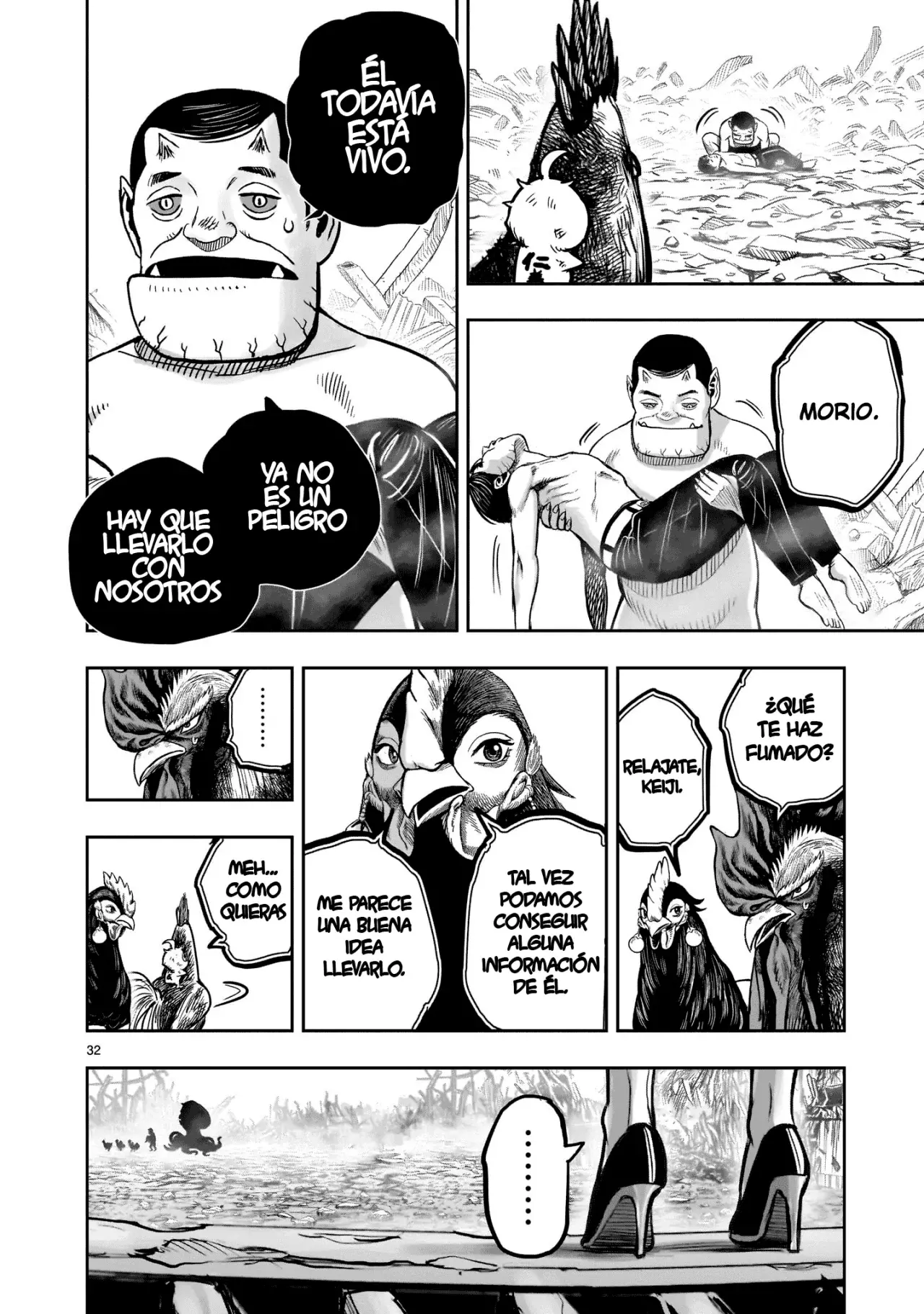 Rooster Fighter capítulo 30, página 36