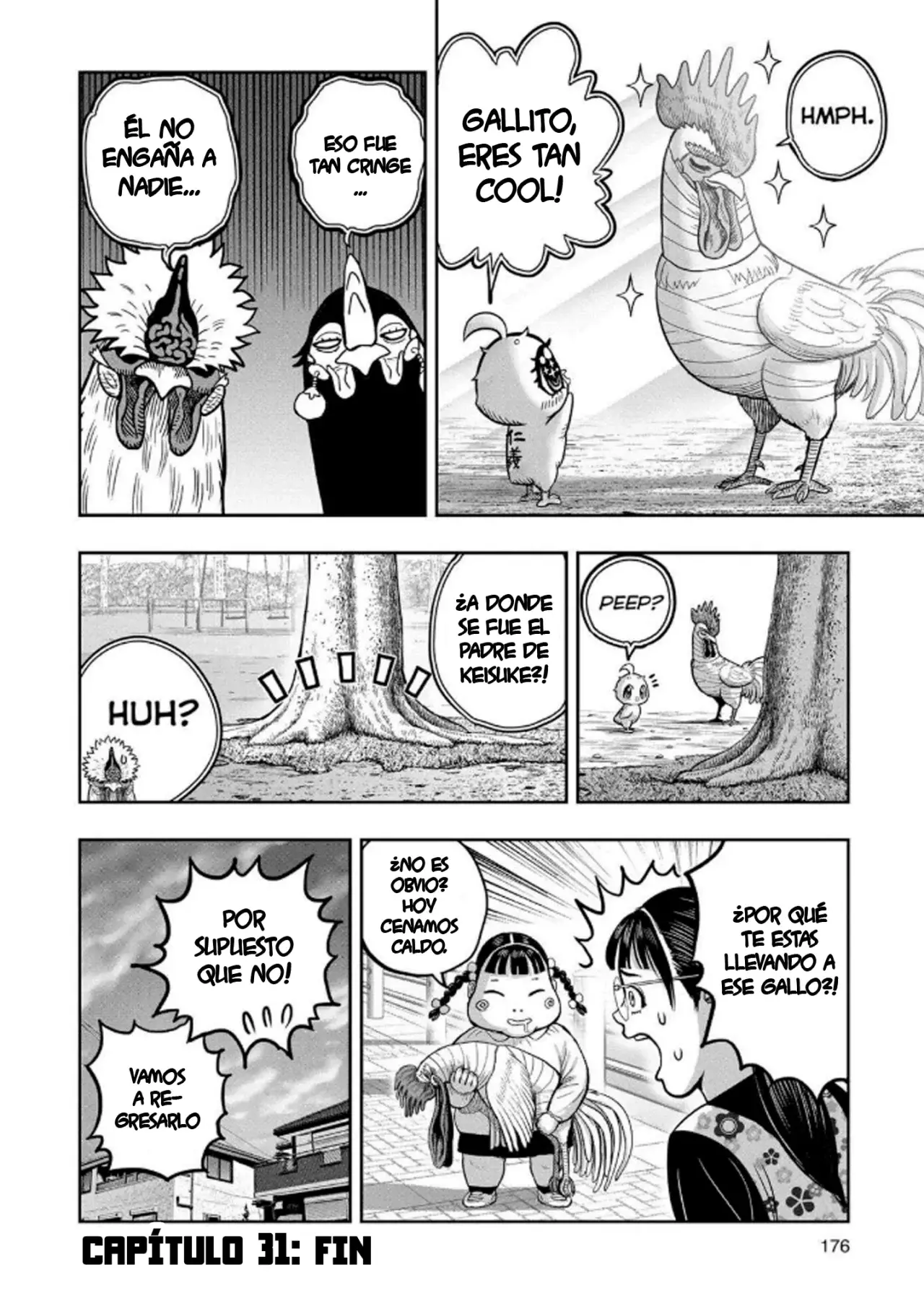 Rooster Fighter capítulo 31, página 36