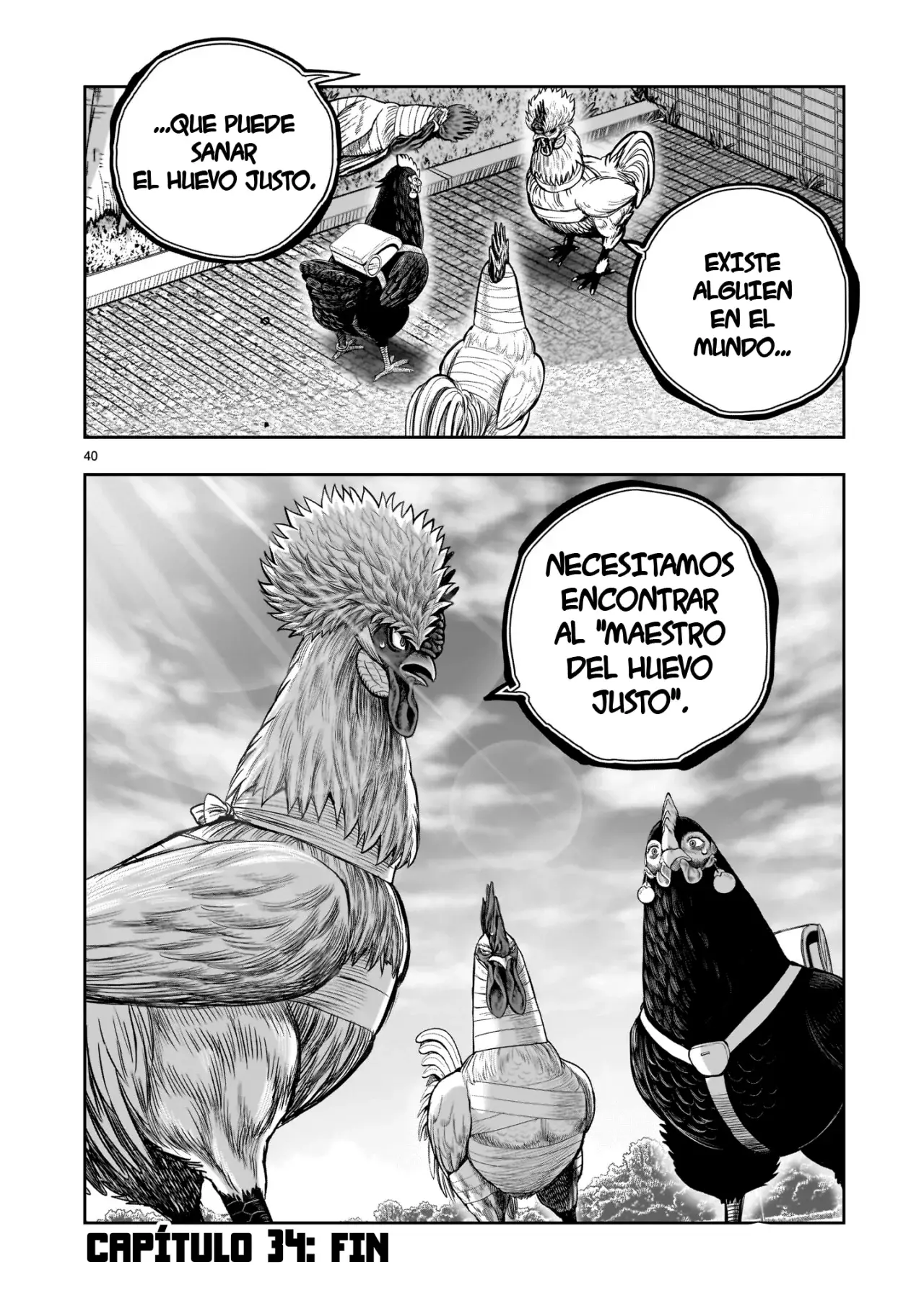 Rooster Fighter capítulo 34, página 44