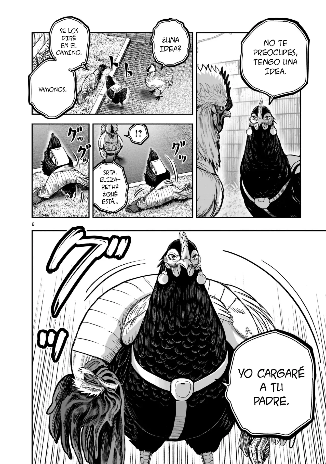 Rooster Fighter capítulo 35, página 10