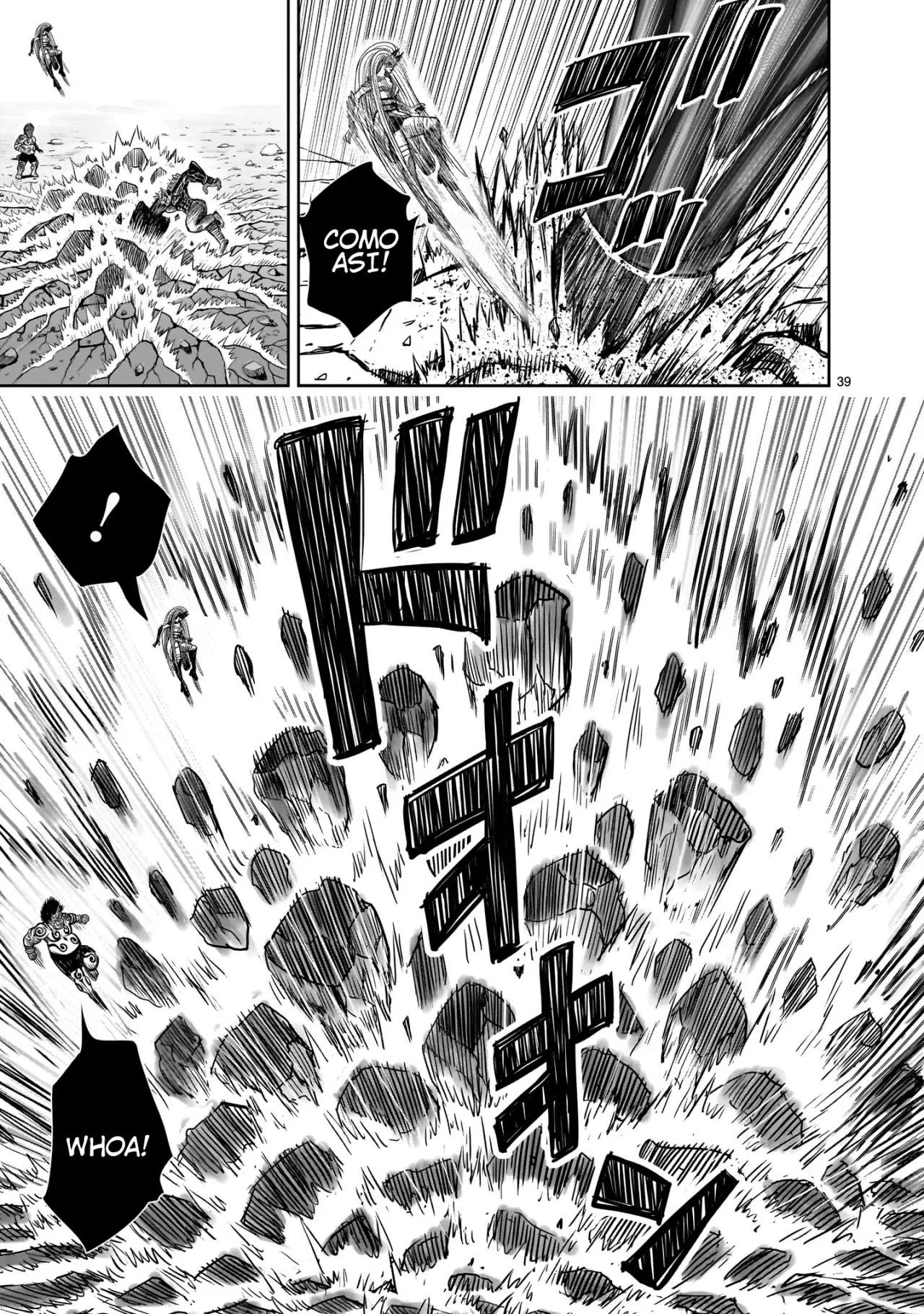 Rooster Fighter capítulo 36, página 41