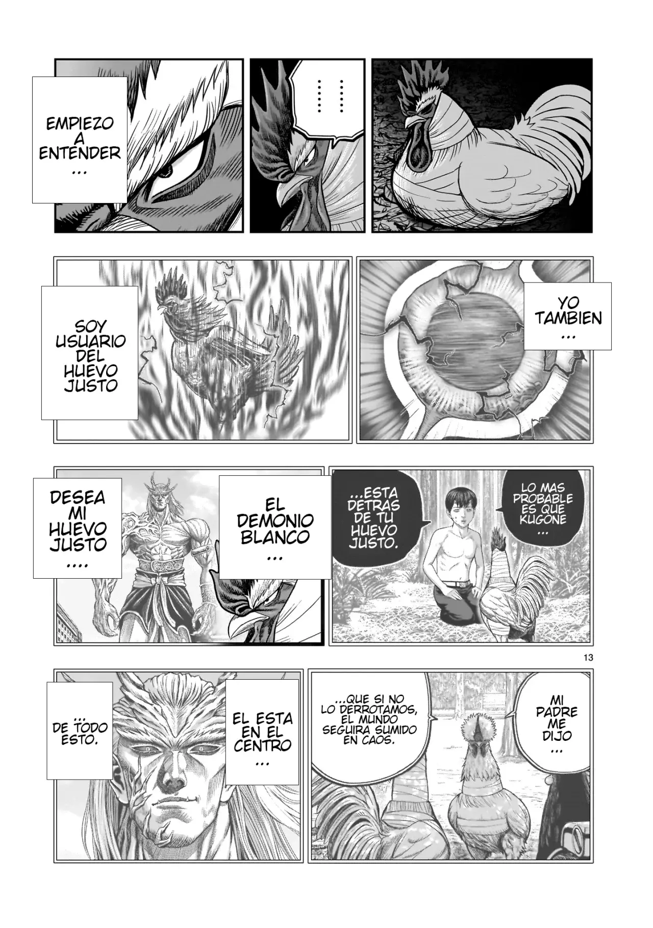 Rooster Fighter capítulo 37, página 17