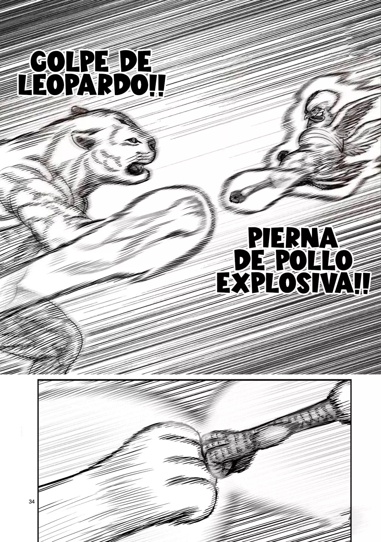 Rooster Fighter capítulo 37, página 38