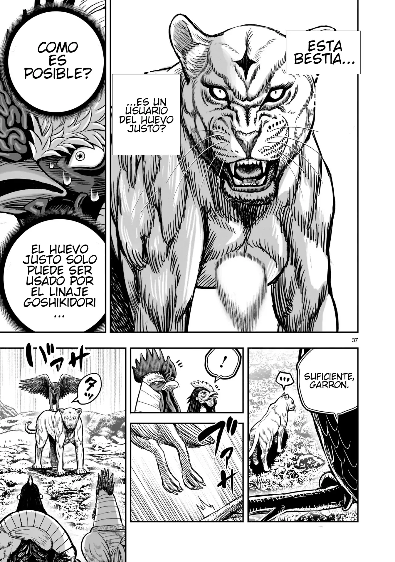 Rooster Fighter capítulo 37, página 41