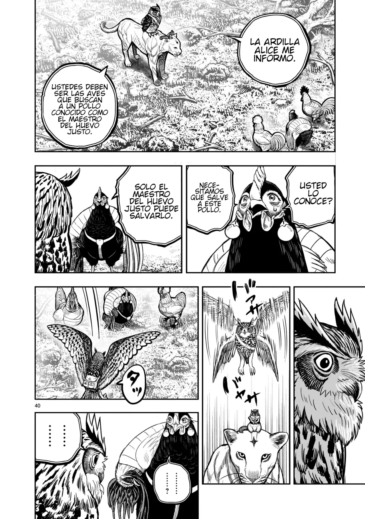 Rooster Fighter capítulo 37, página 44