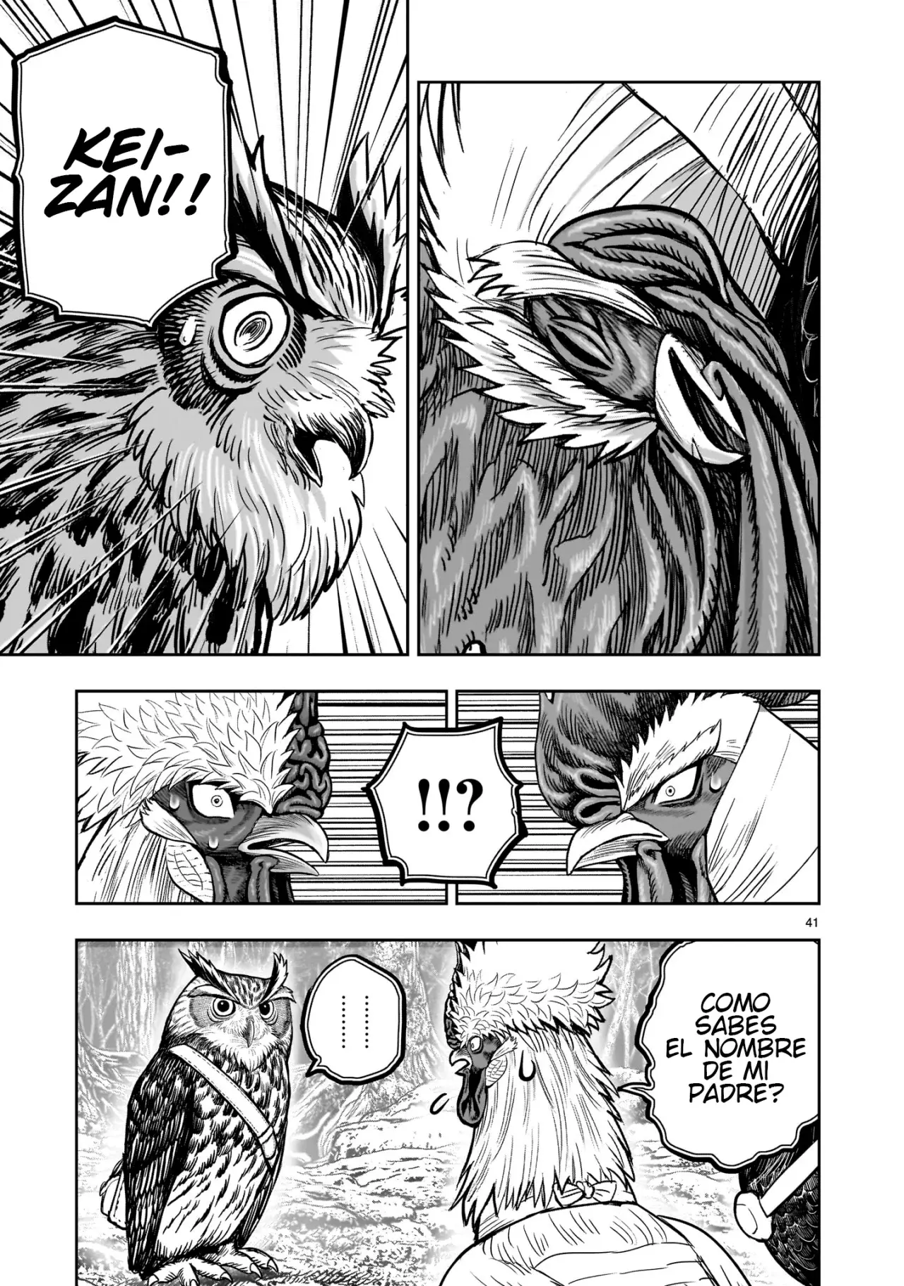 Rooster Fighter capítulo 37, página 45