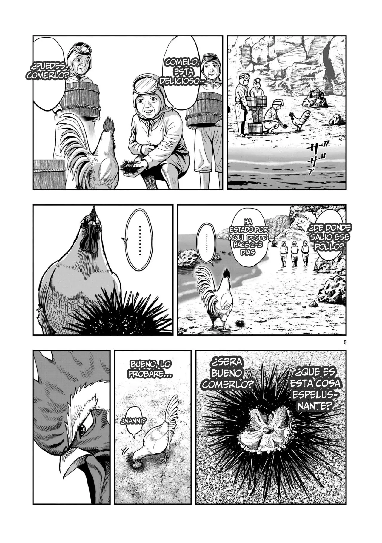 Rooster Fighter capítulo 4, página 5
