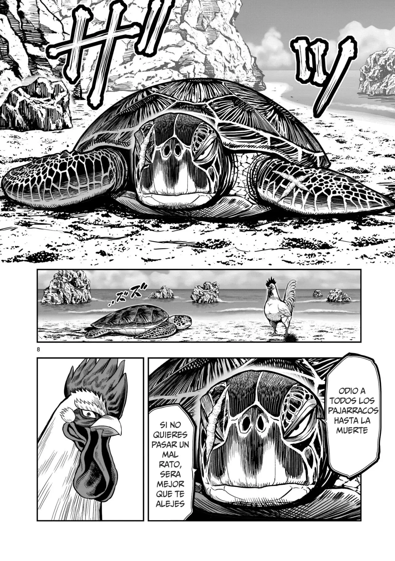 Rooster Fighter capítulo 4, página 8
