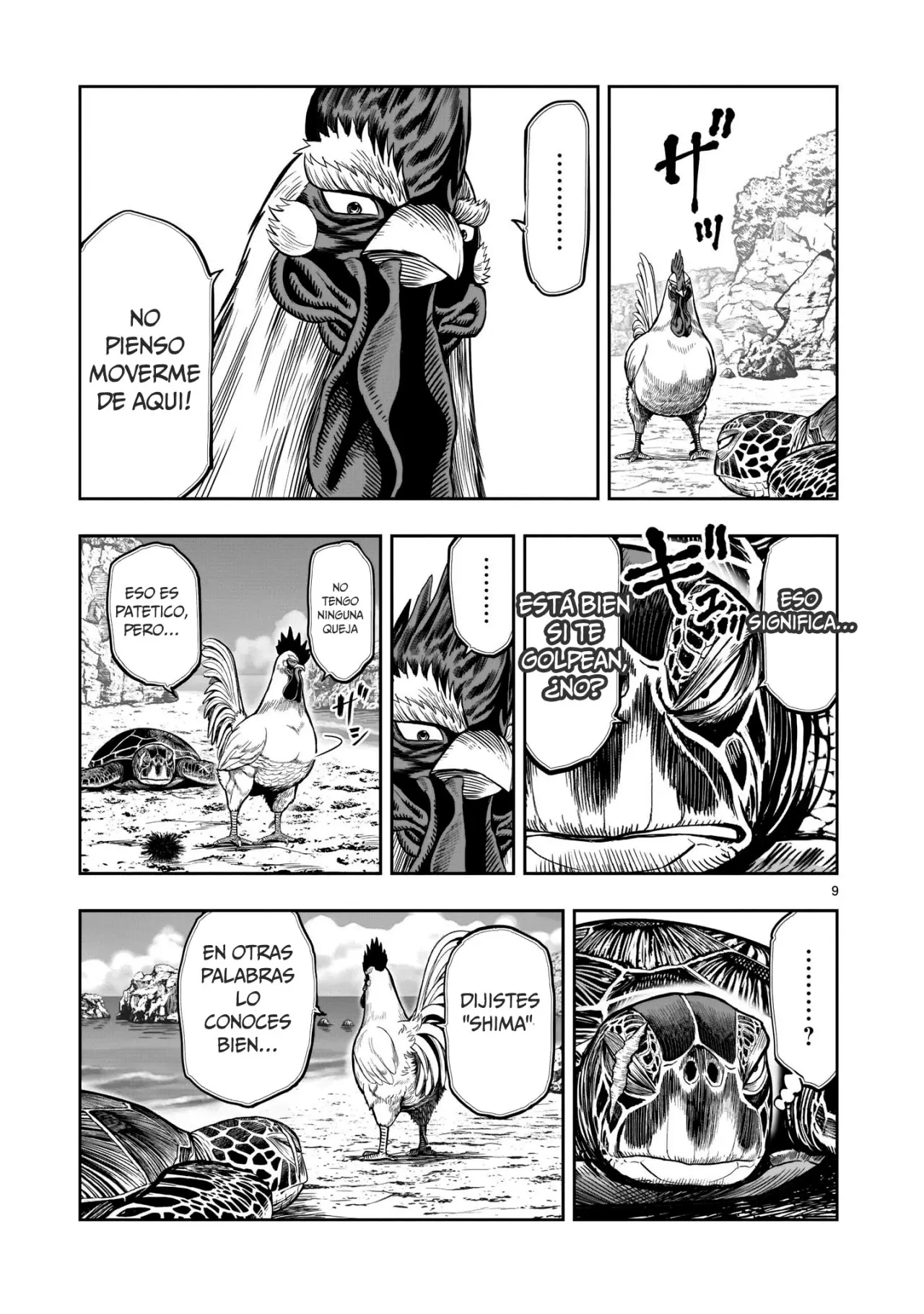 Rooster Fighter capítulo 4, página 9