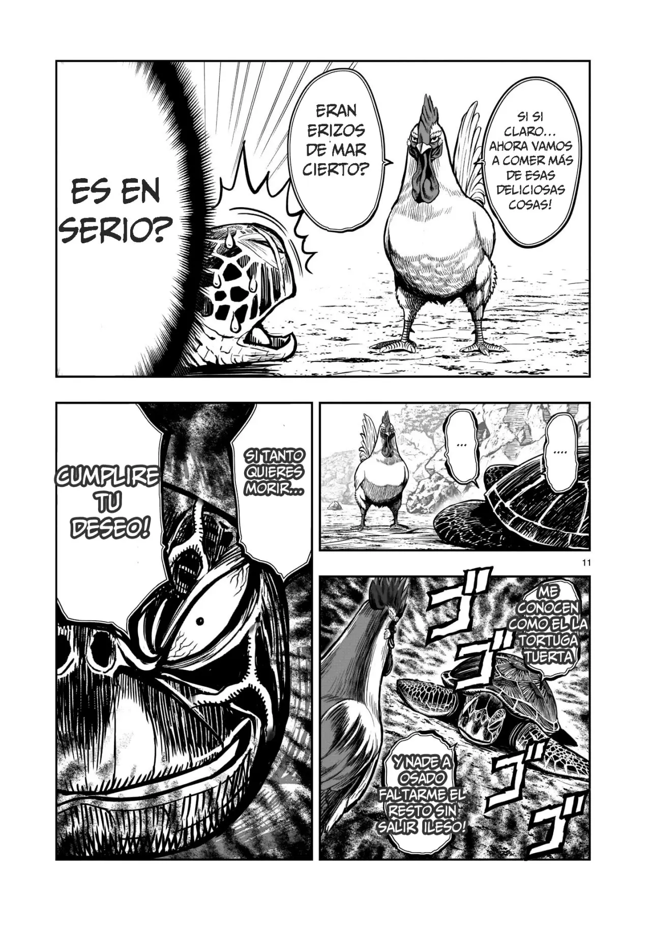 Rooster Fighter capítulo 4, página 11