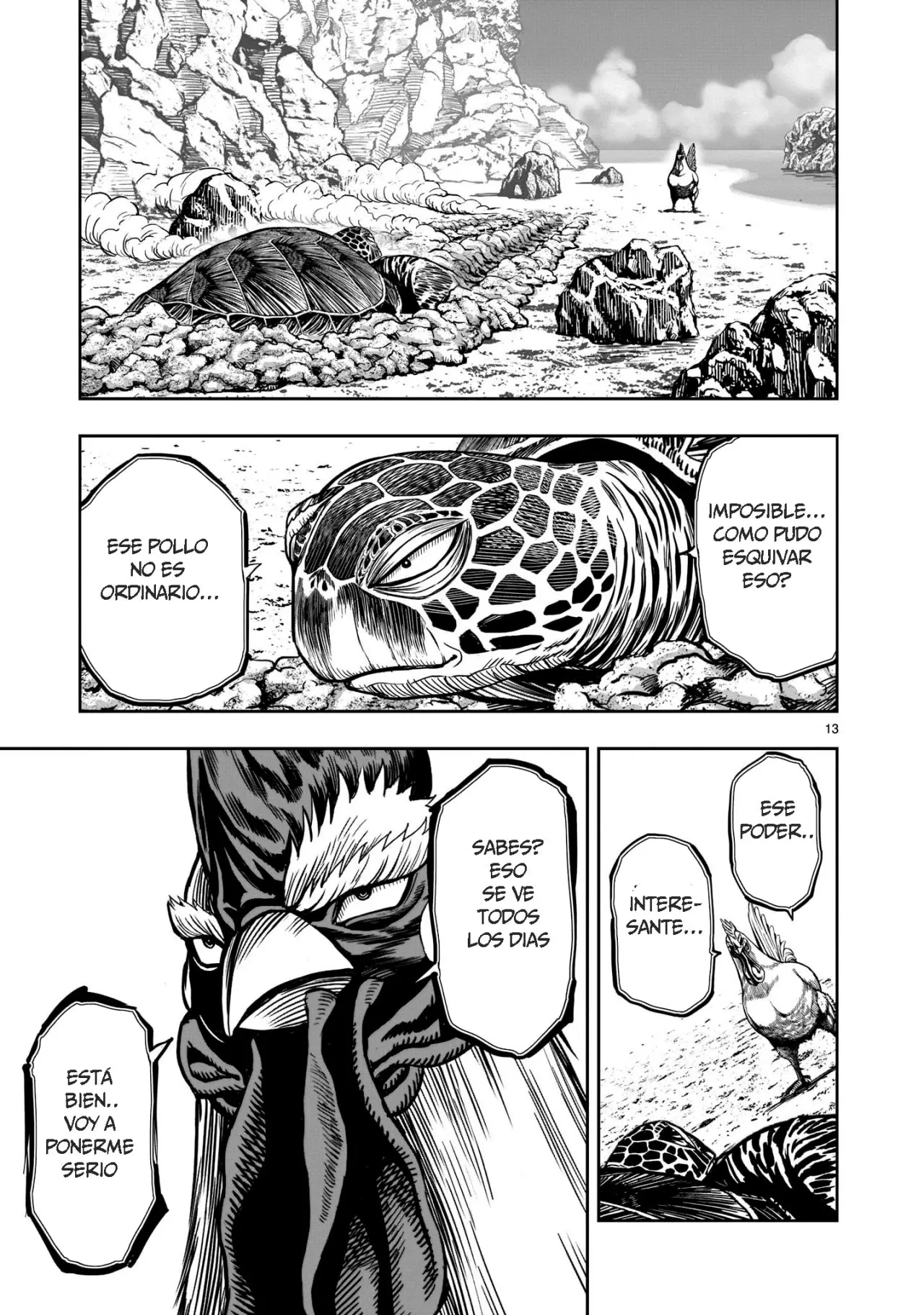 Rooster Fighter capítulo 4, página 13