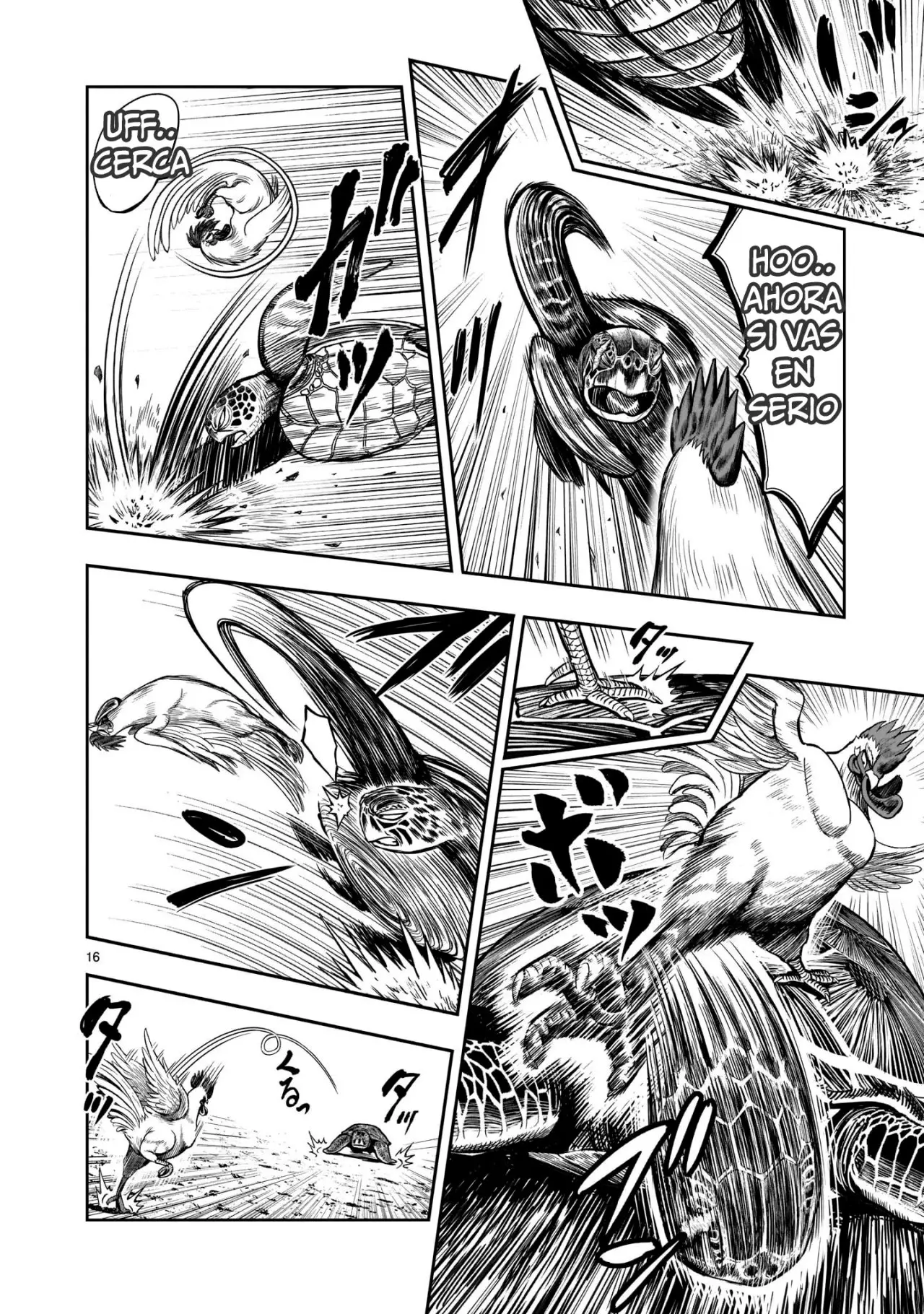Rooster Fighter capítulo 4, página 16