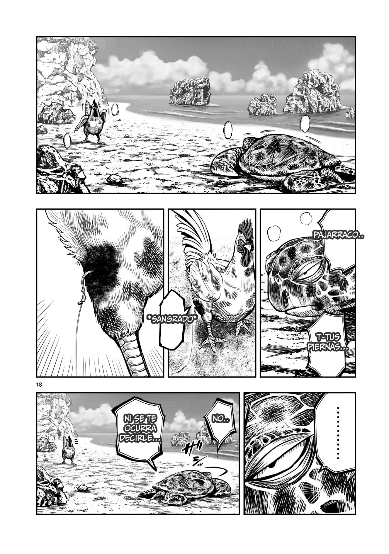 Rooster Fighter capítulo 4, página 18