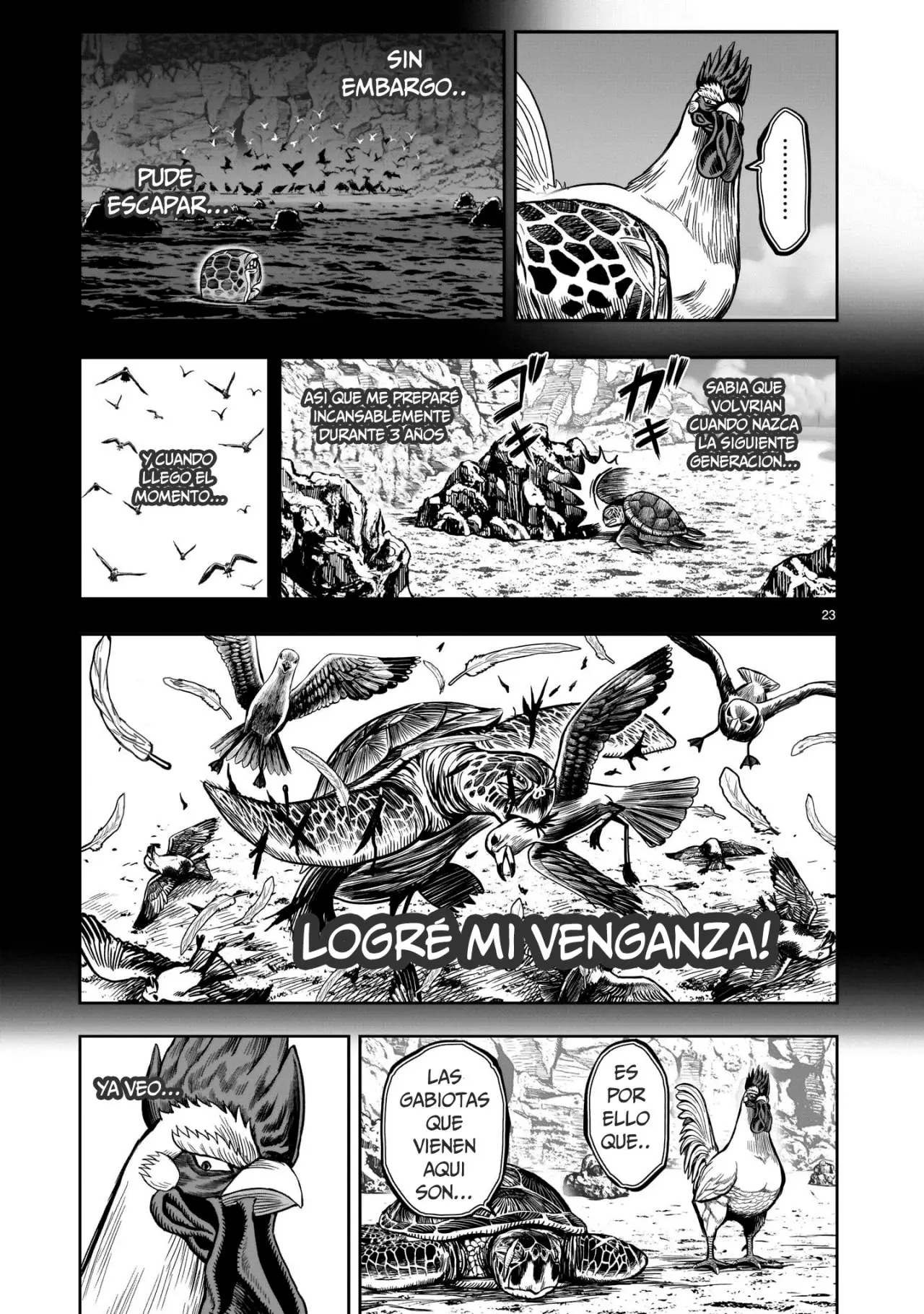 Rooster Fighter capítulo 4, página 23
