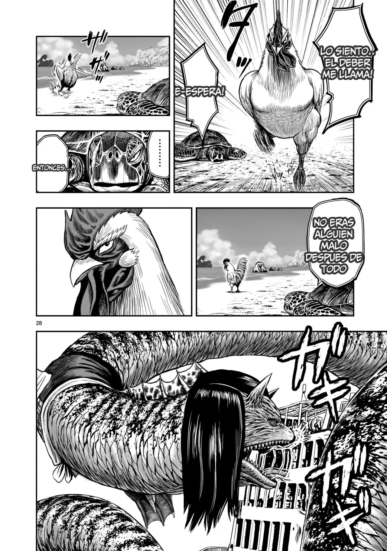 Rooster Fighter capítulo 4, página 28