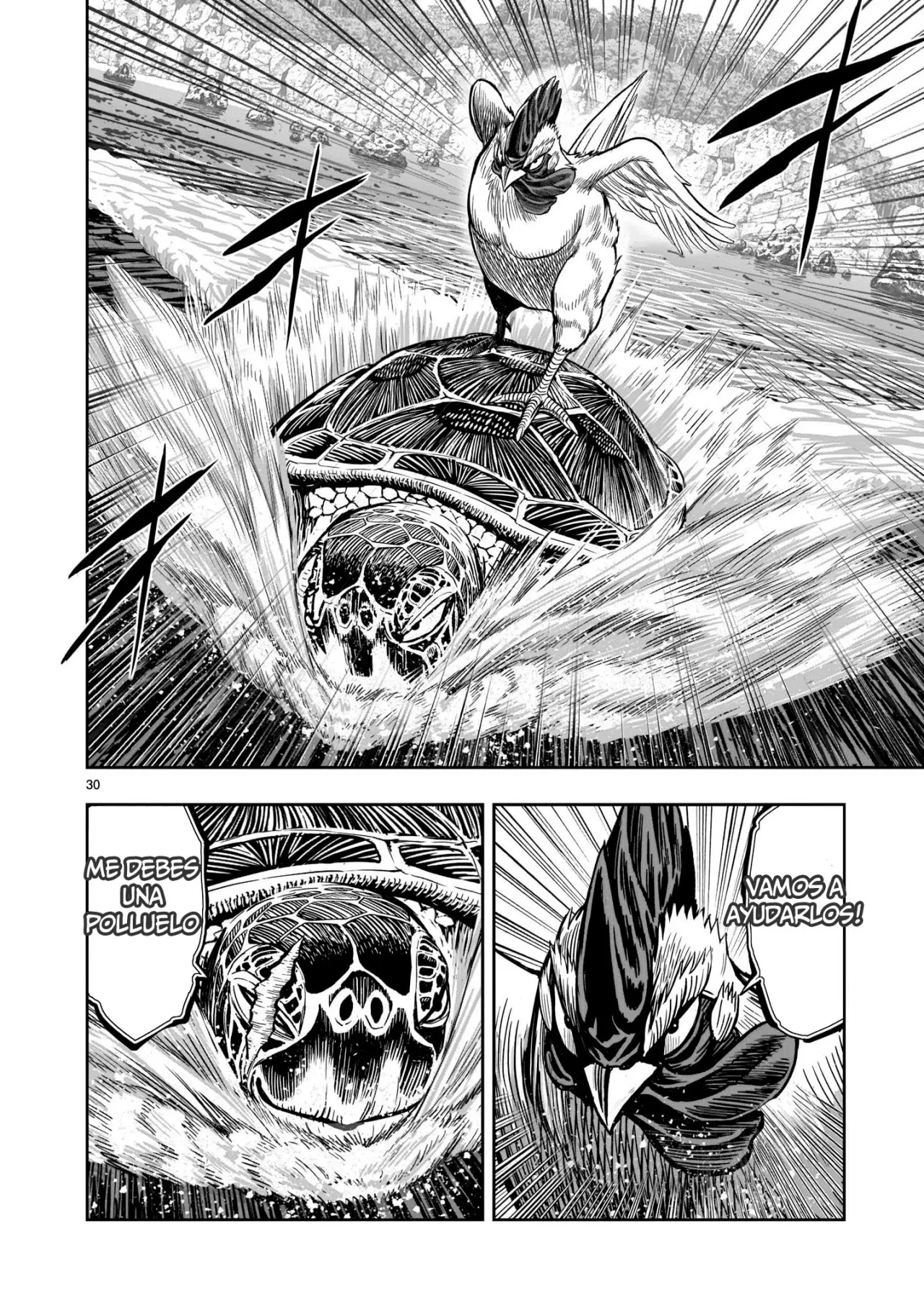 Rooster Fighter capítulo 4, página 30