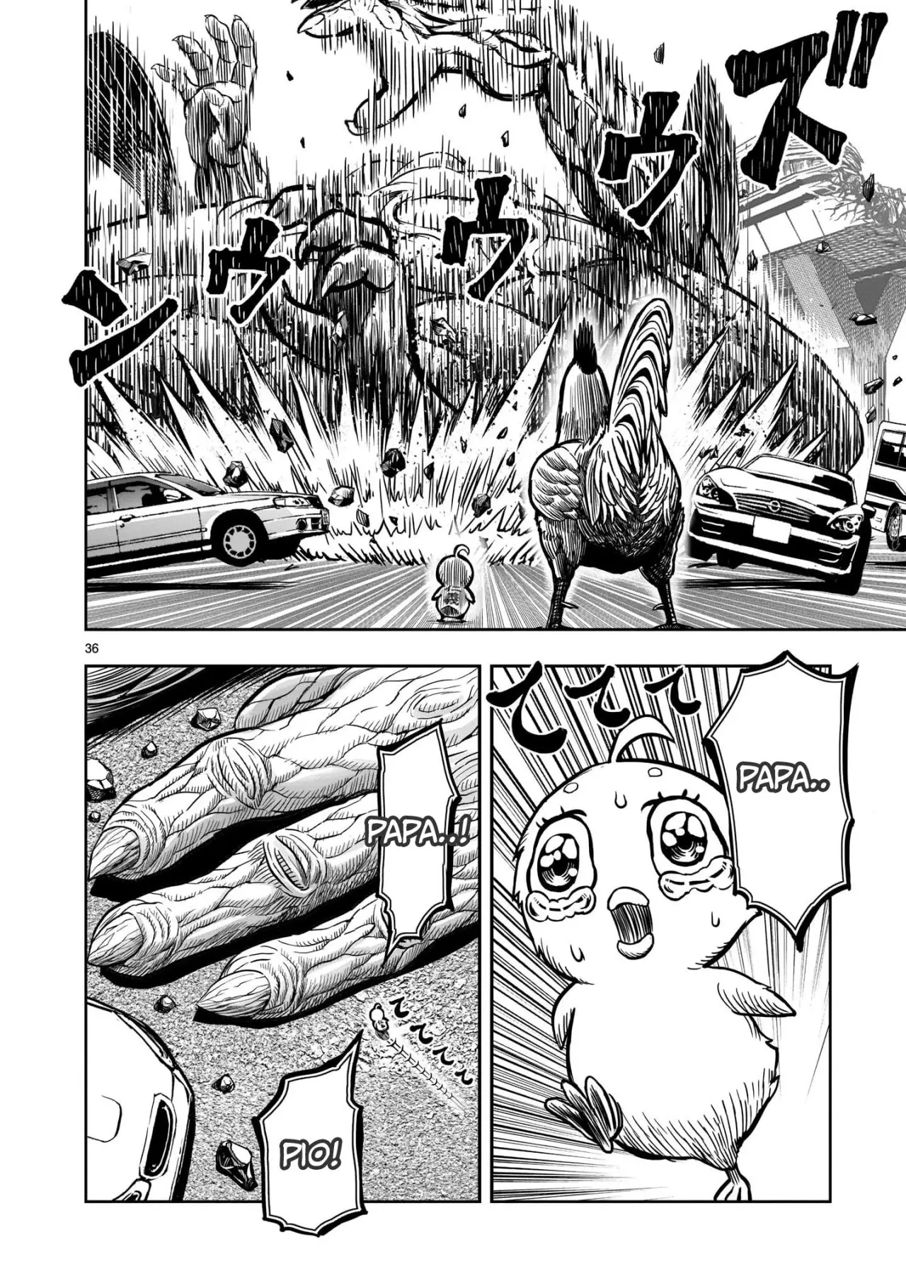 Rooster Fighter capítulo 5, página 36