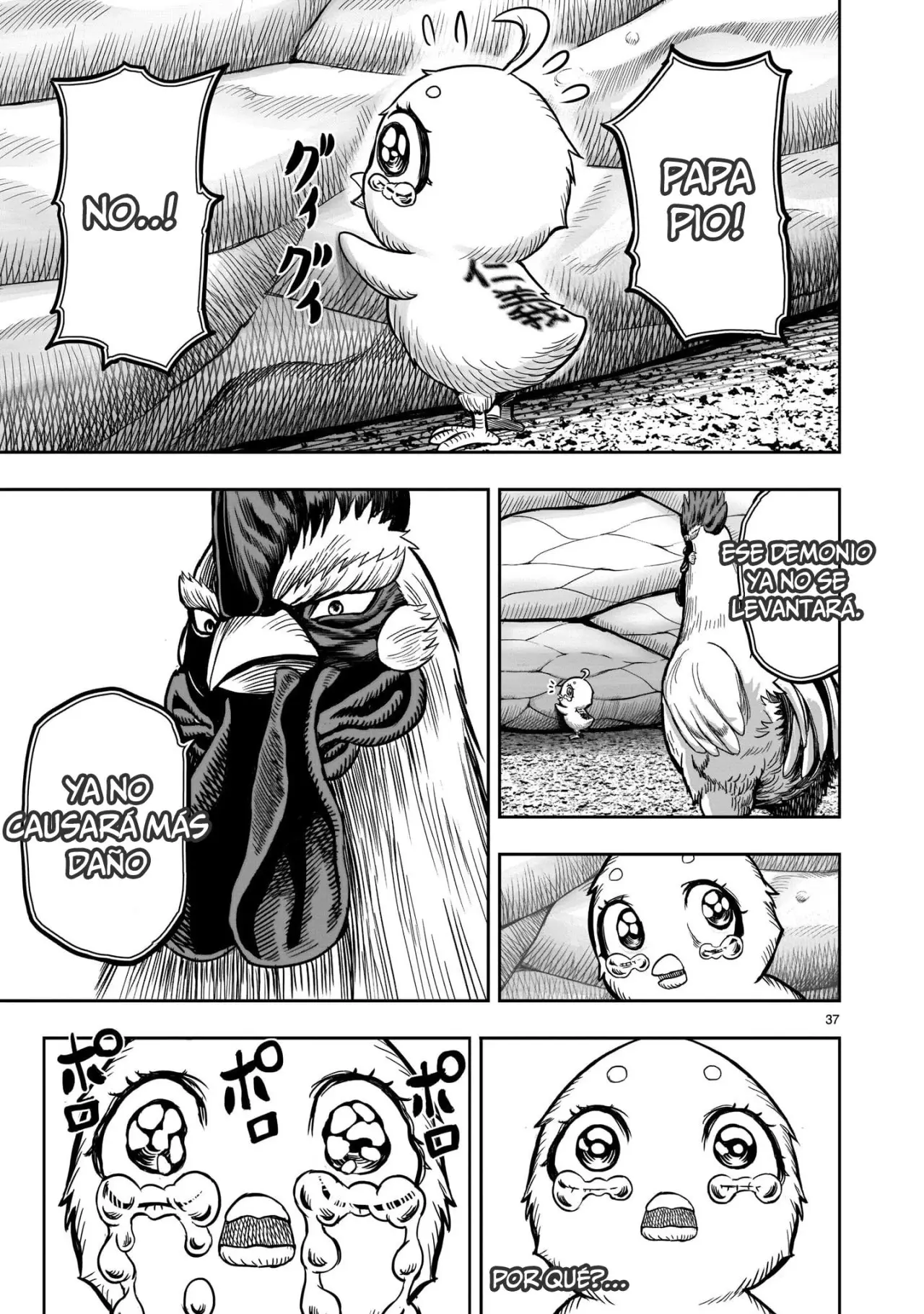 Rooster Fighter capítulo 5, página 37