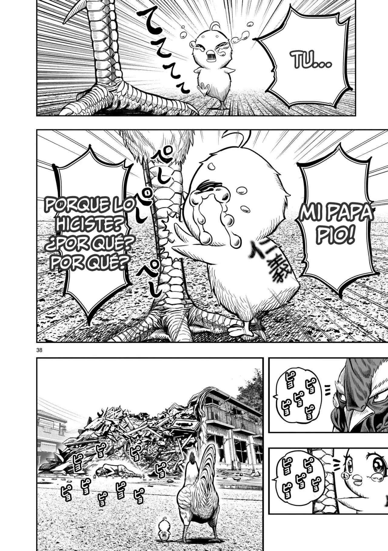 Rooster Fighter capítulo 5, página 38