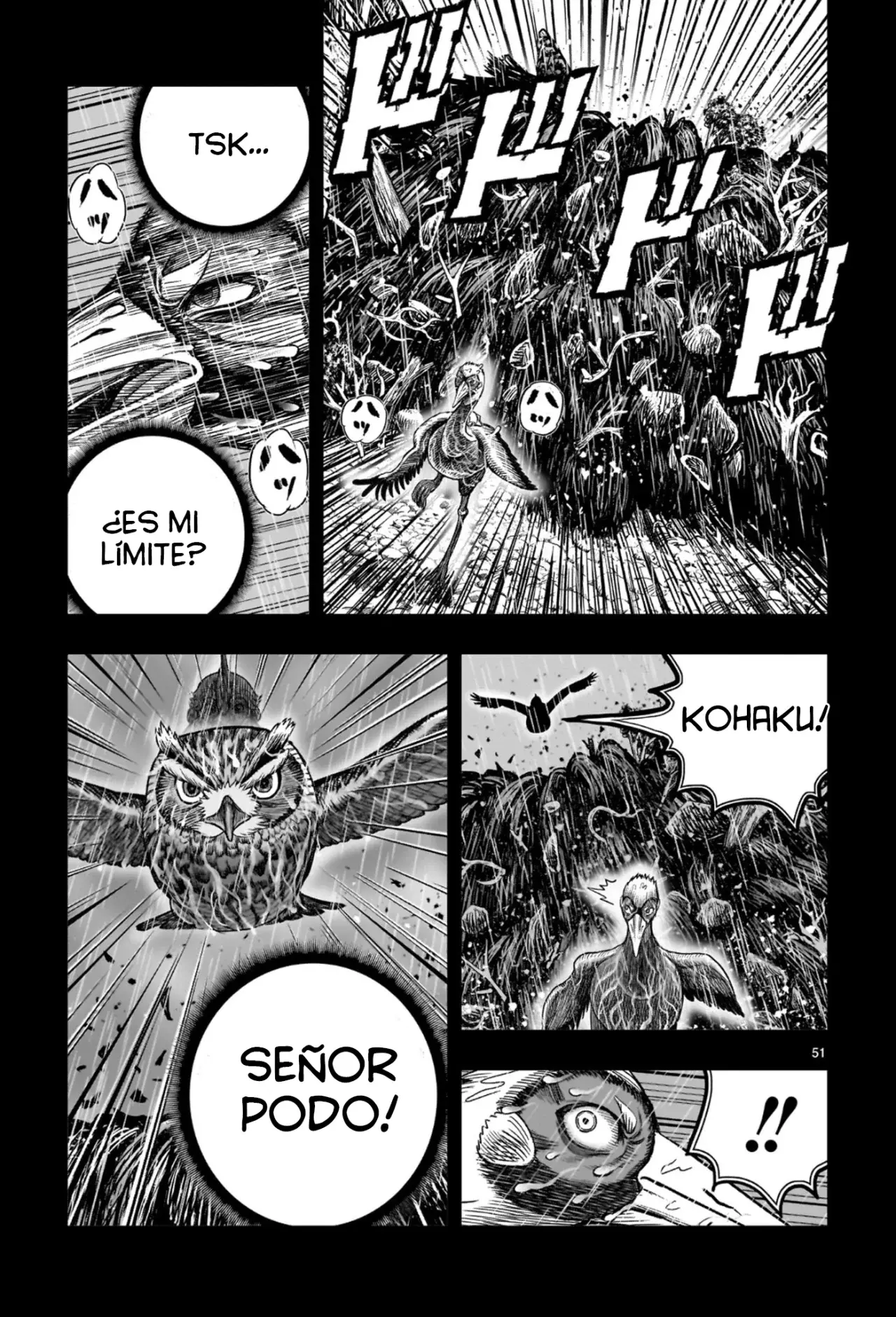 Rooster Fighter capítulo 53, página 55
