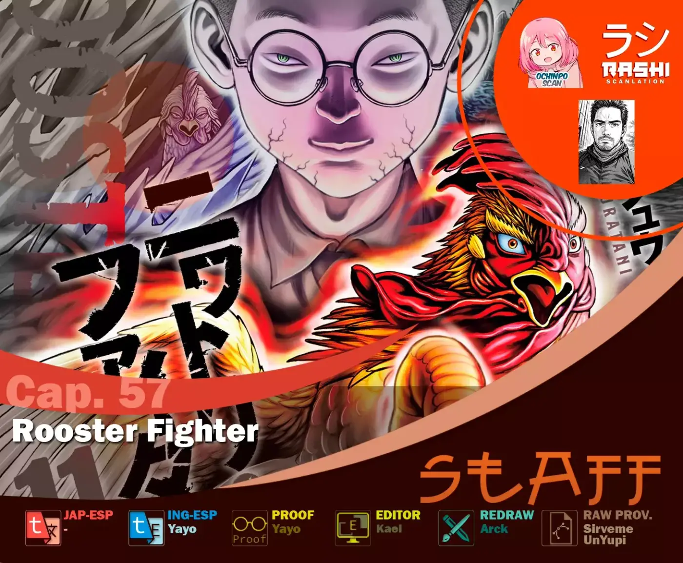 Rooster Fighter capítulo 57, página 1