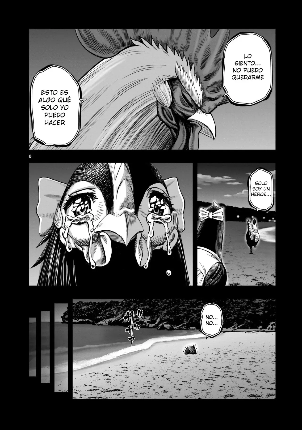 Rooster Fighter capítulo 7, página 9