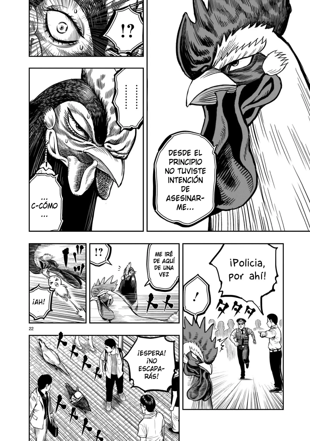 Rooster Fighter capítulo 7, página 23