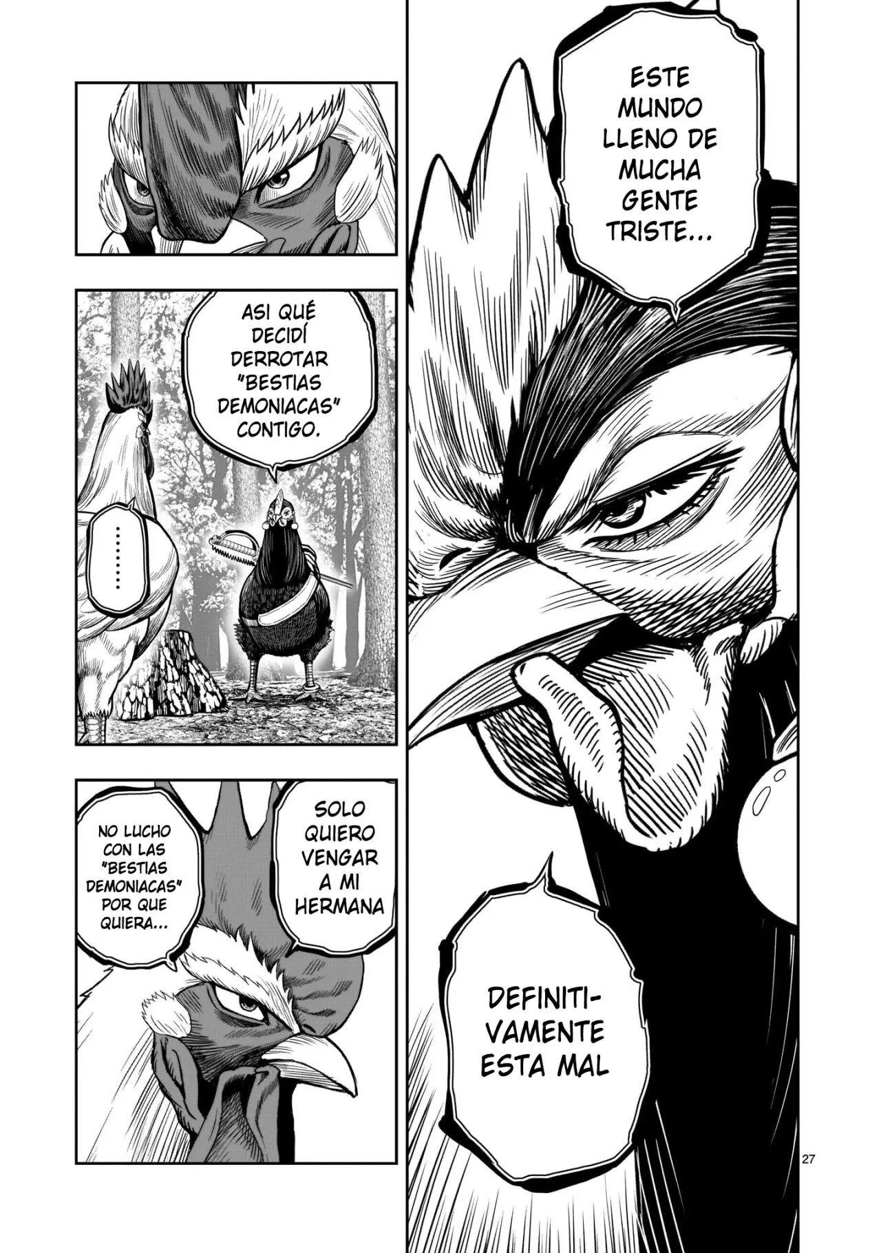 Rooster Fighter capítulo 7, página 28