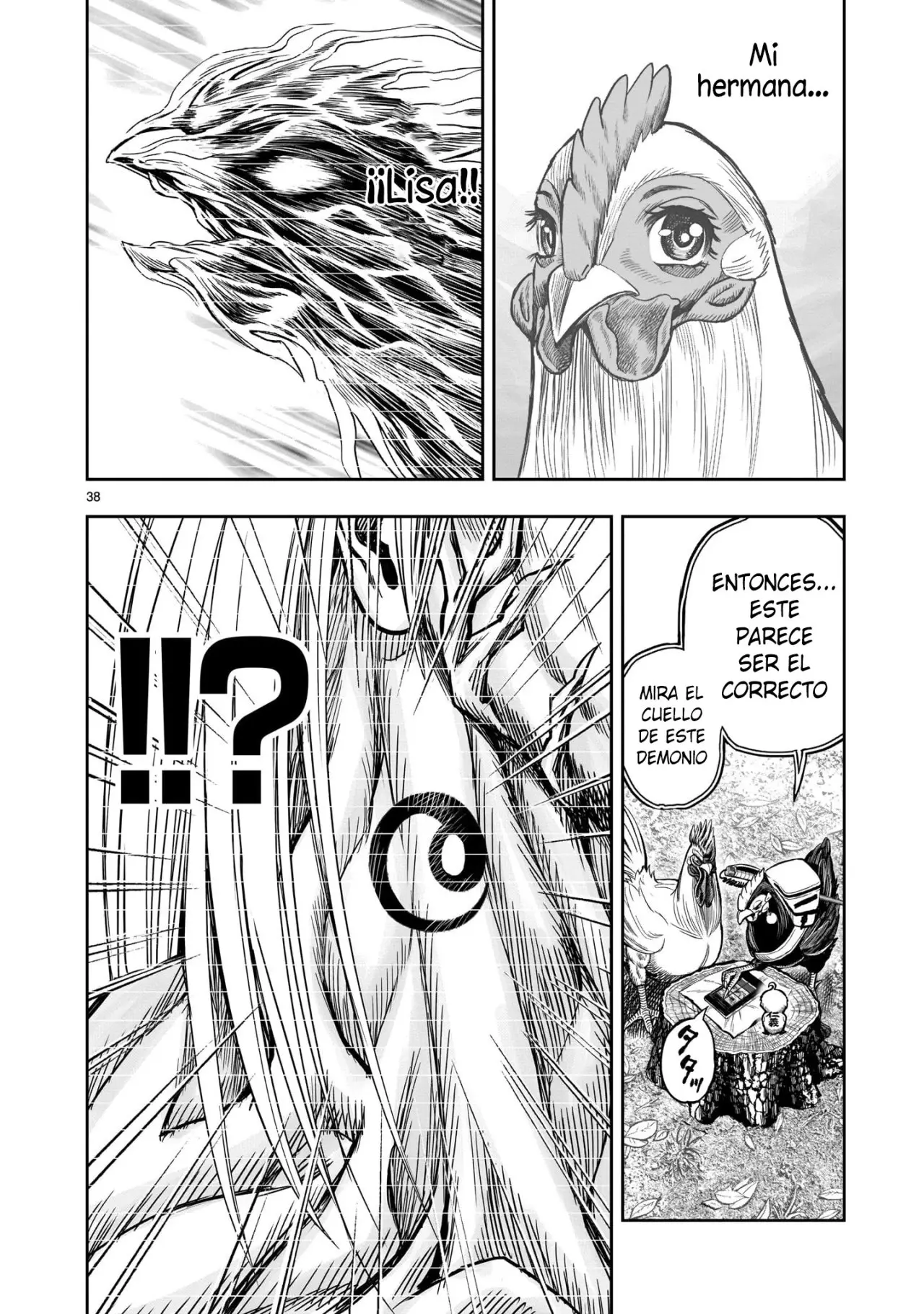 Rooster Fighter capítulo 7, página 38