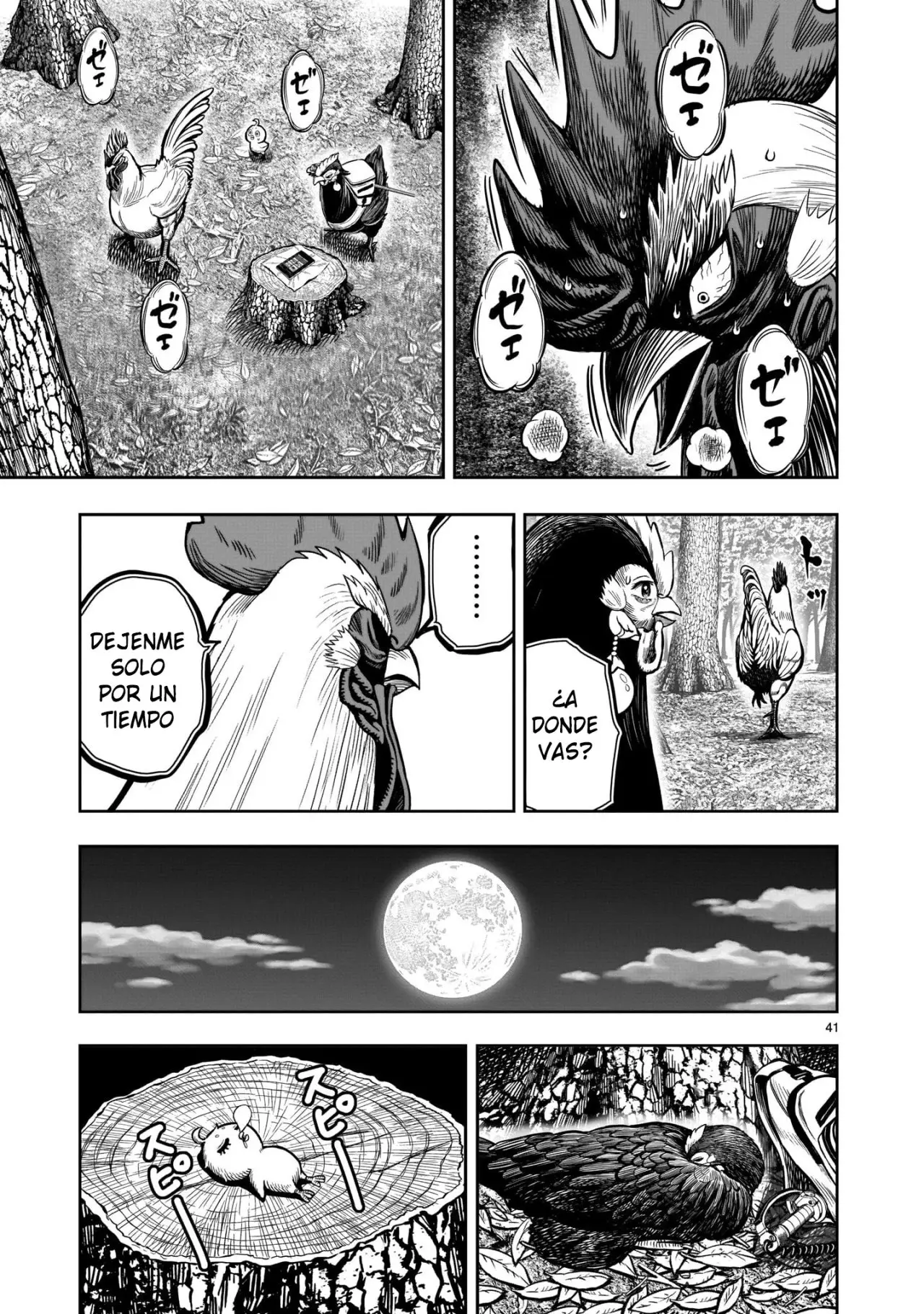 Rooster Fighter capítulo 7, página 41