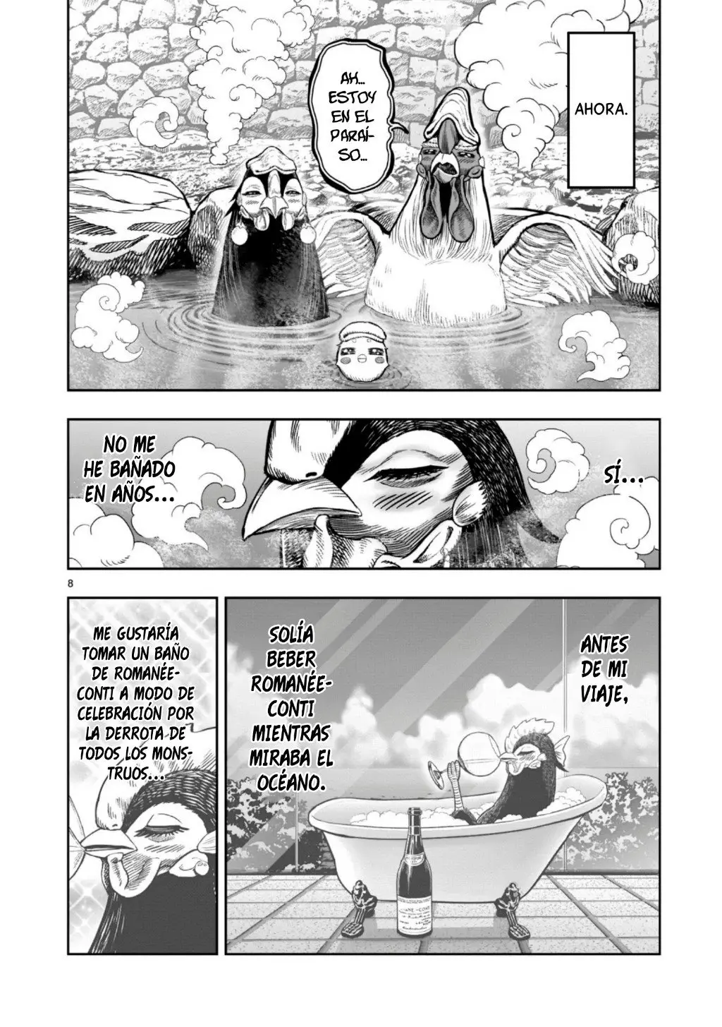 Rooster Fighter capítulo 8, página 9