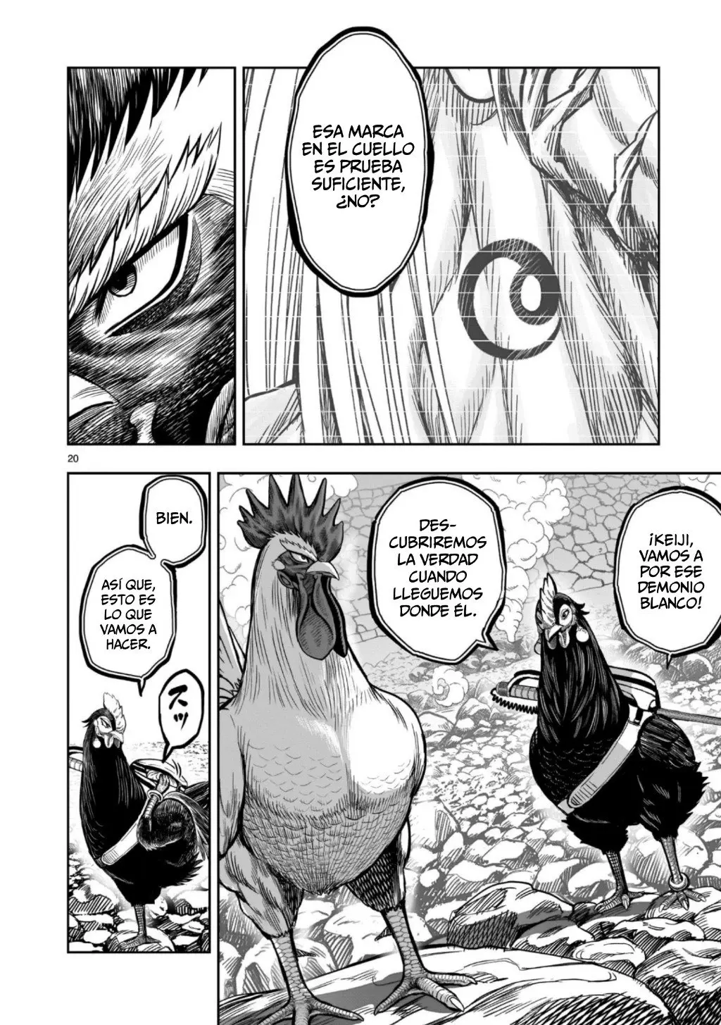 Rooster Fighter capítulo 8, página 21