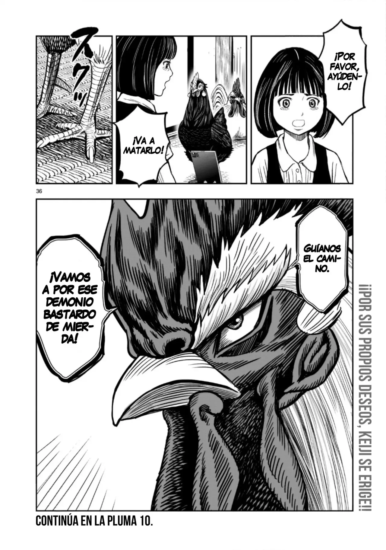Rooster Fighter capítulo 9, página 37
