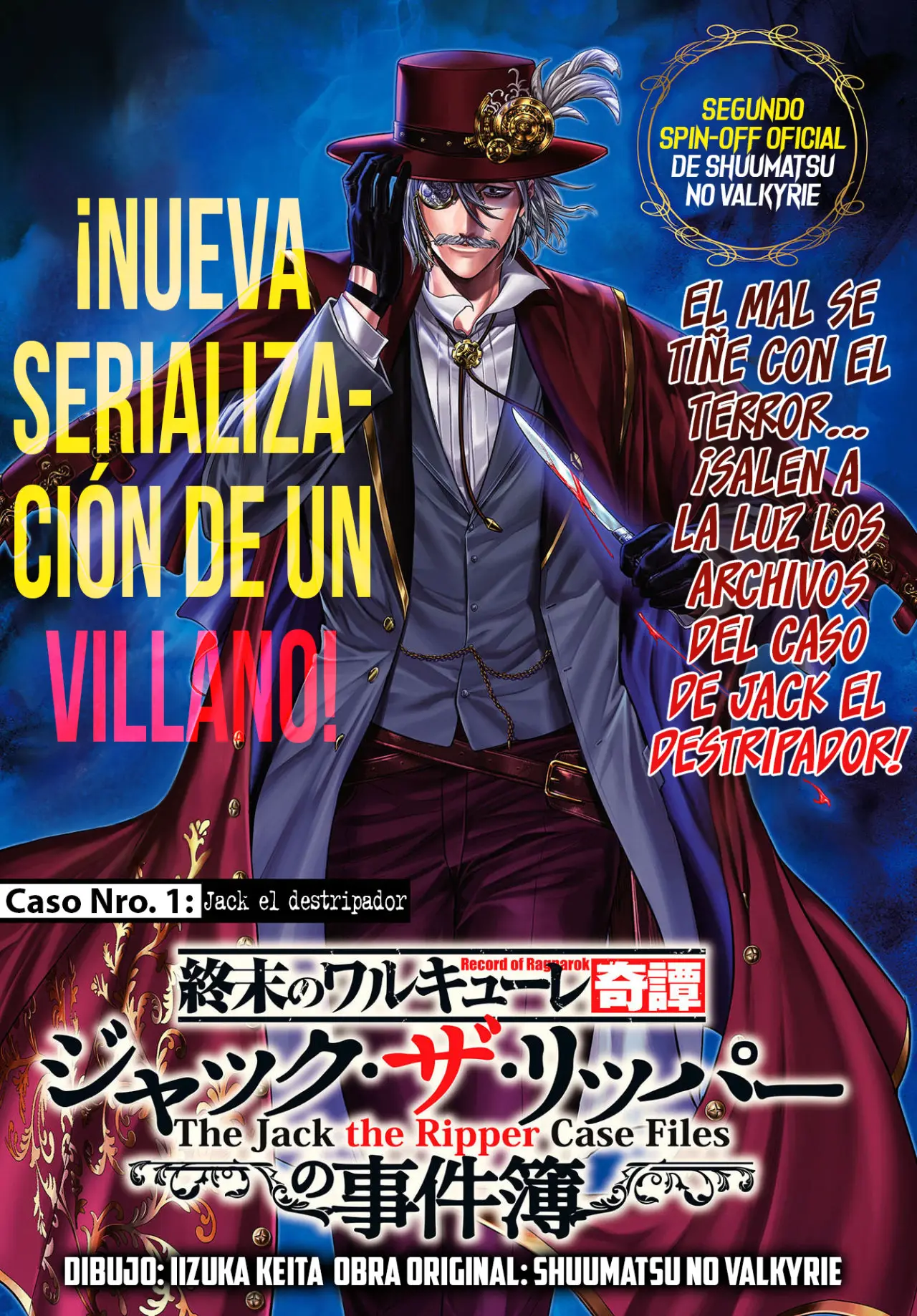 Shuumatsu no Valkyrie: Los expedientes de Jack el Destripador capítulo 1, página 3