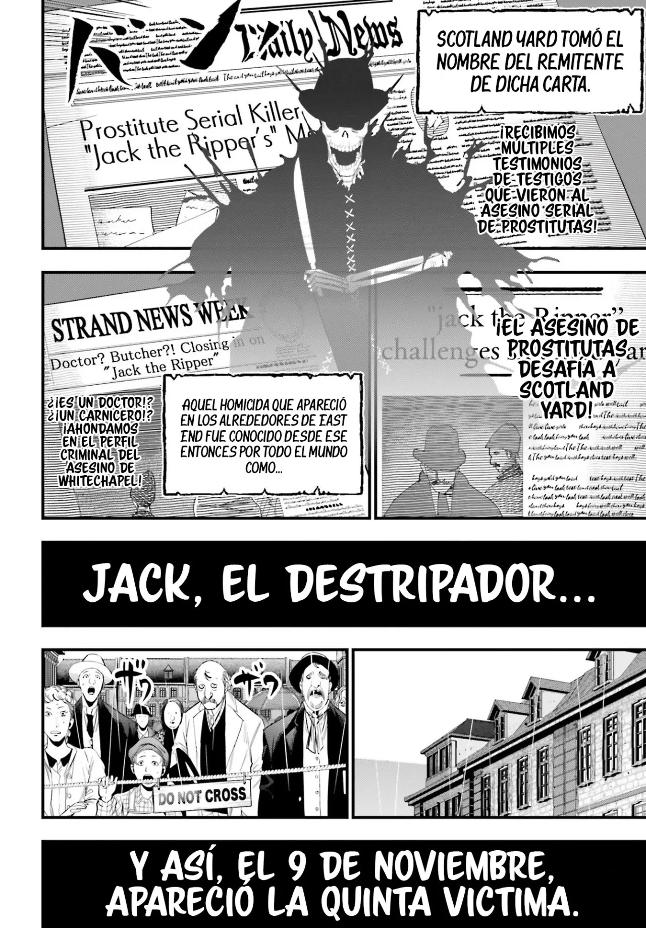 Shuumatsu no Valkyrie: Los expedientes de Jack el Destripador capítulo 1, página 16
