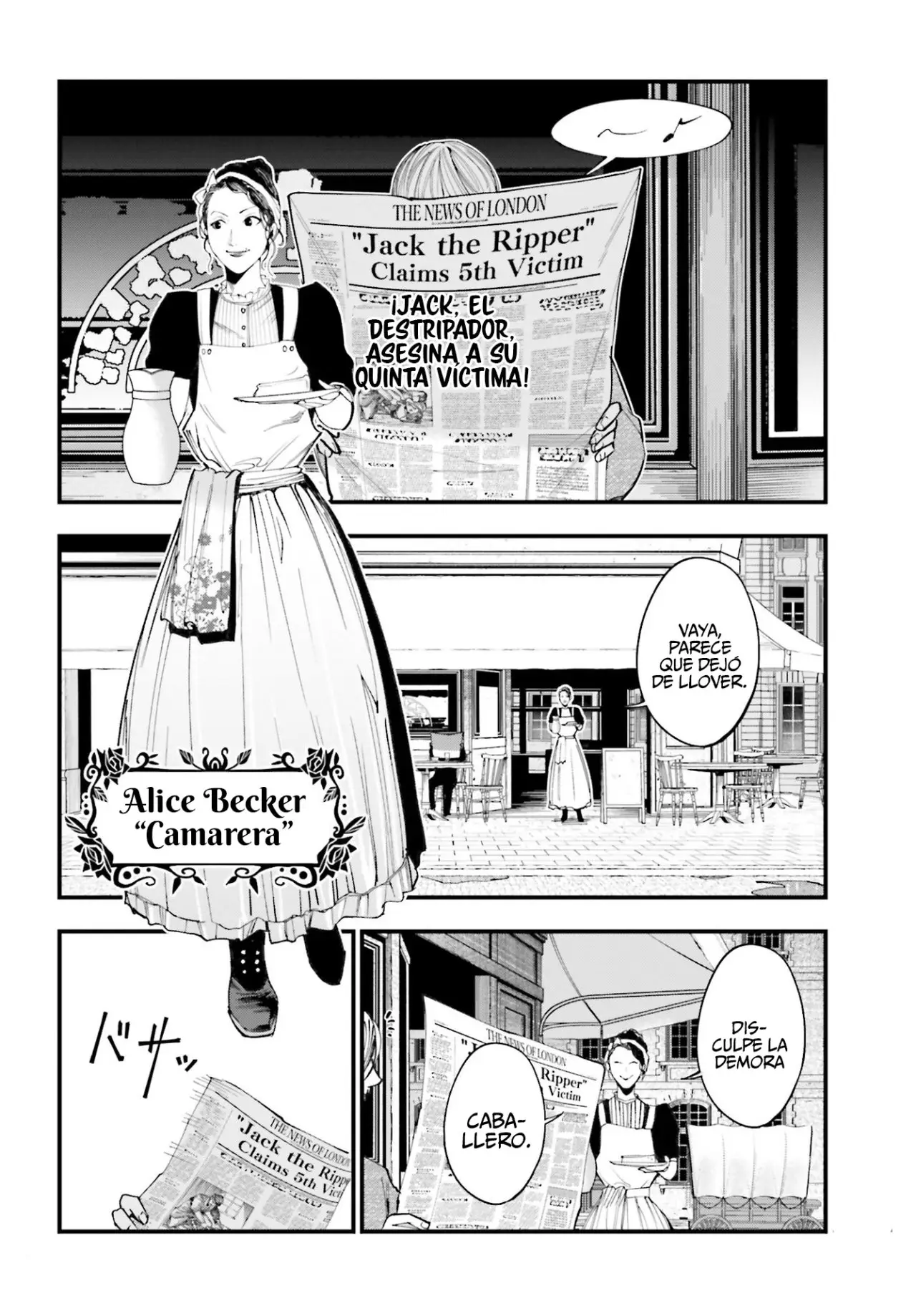 Shuumatsu no Valkyrie: Los expedientes de Jack el Destripador capítulo 1, página 20