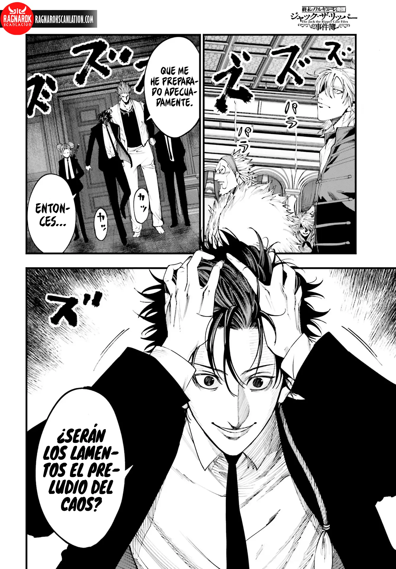 Shuumatsu no Valkyrie: Los expedientes de Jack el Destripador capítulo 17, página 24