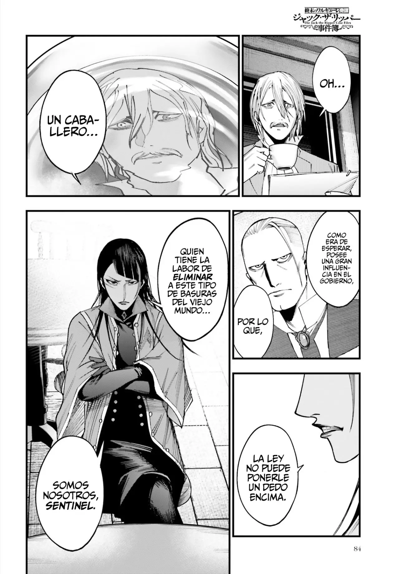 Shuumatsu no Valkyrie: Los expedientes de Jack el Destripador capítulo 2, página 11