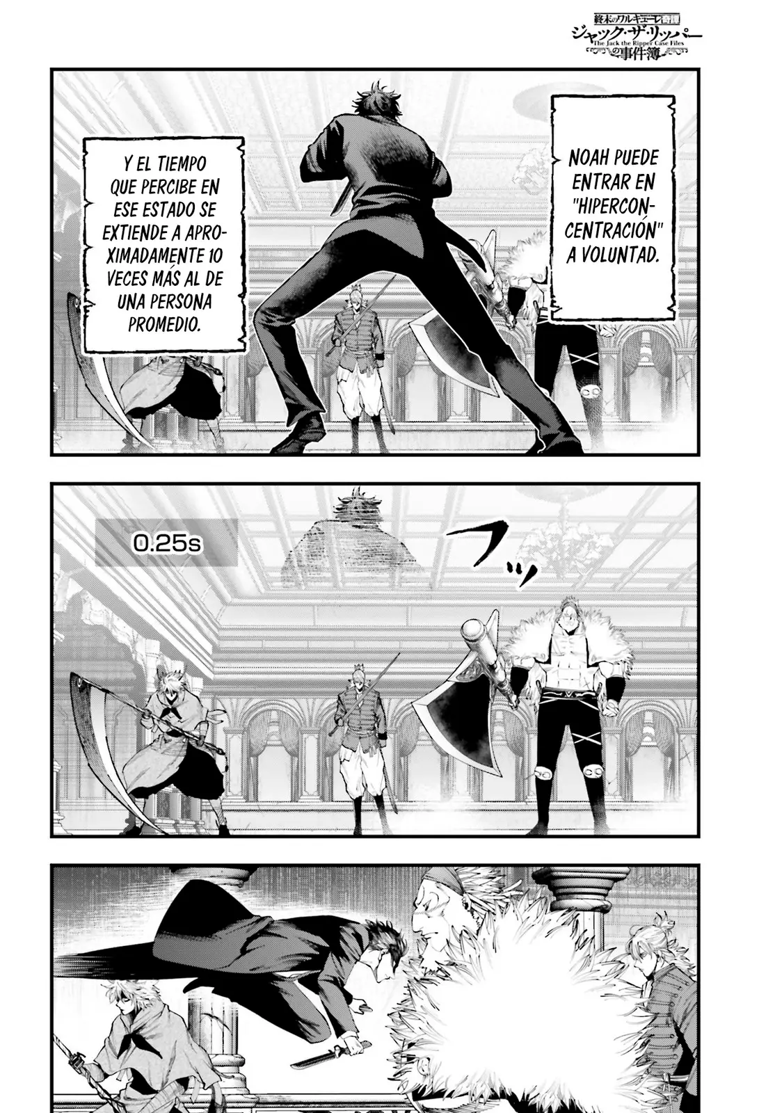 Shuumatsu no Valkyrie: Los expedientes de Jack el Destripador capítulo 22, página 24