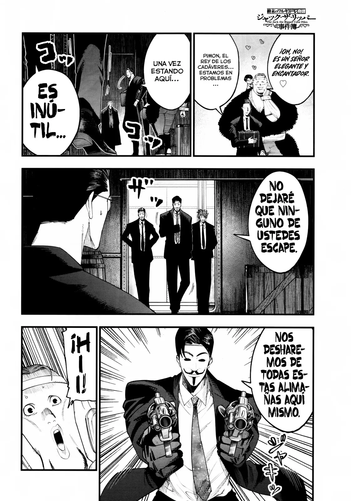Shuumatsu no Valkyrie: Los expedientes de Jack el Destripador capítulo 23, página 12
