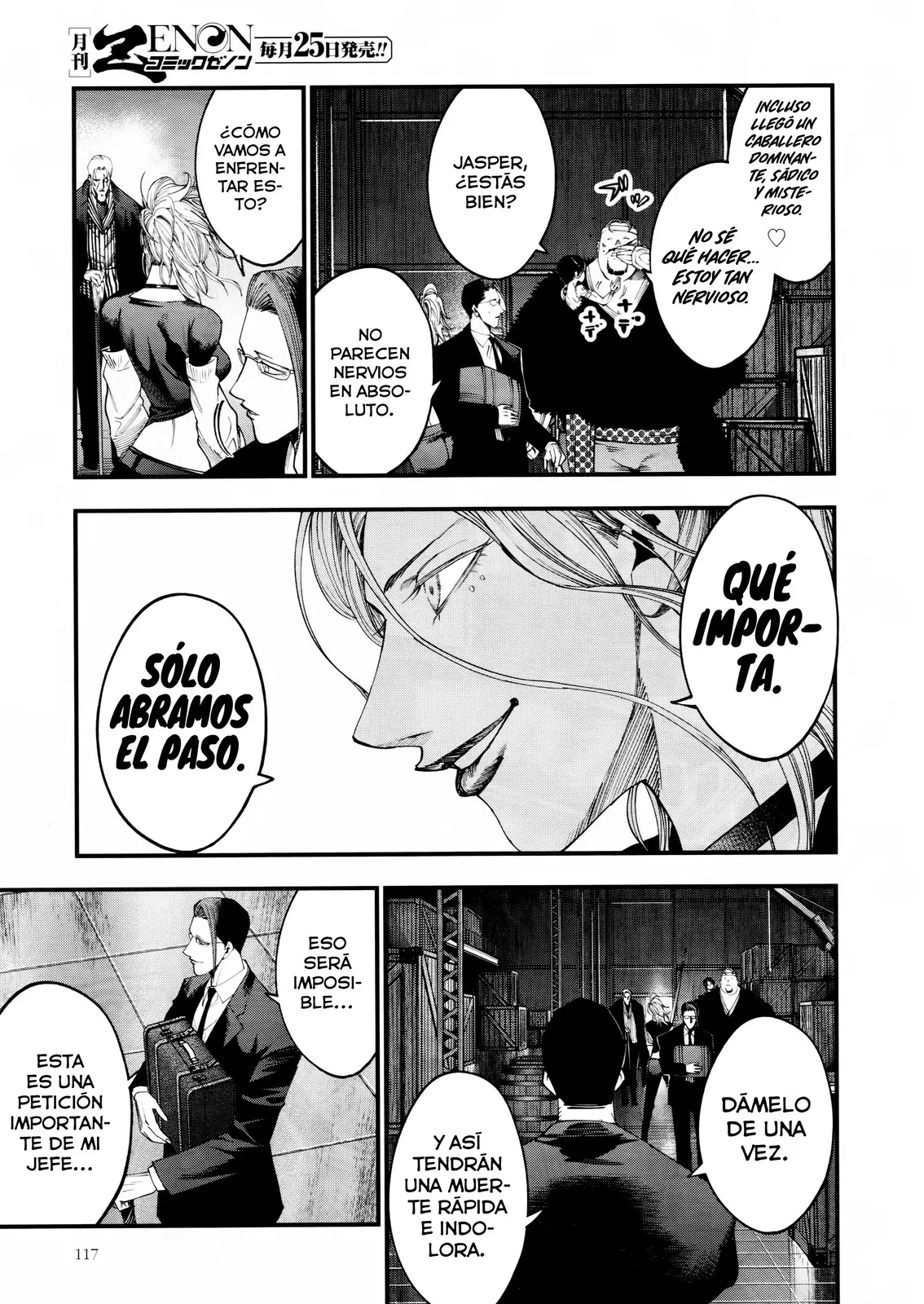 Shuumatsu no Valkyrie: Los expedientes de Jack el Destripador capítulo 23, página 13